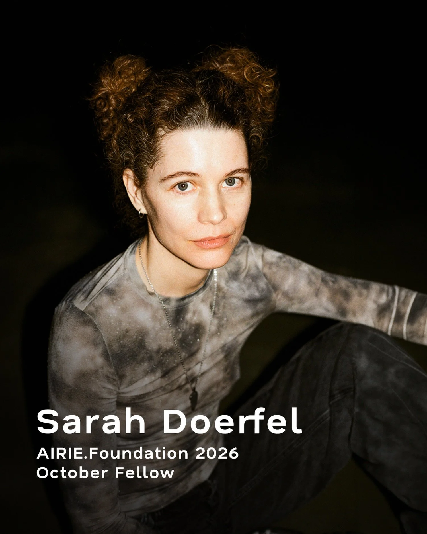 Meet Sarah Doerfel (@sarahdoerfel), AIRIE.Foundation&rsquo;s October 2026 Fellow.

Born in Germany and based in Munich, Doerfel studied Fine Arts, photography, and video art in London and Munich. Her work has been presented internationally at institu
