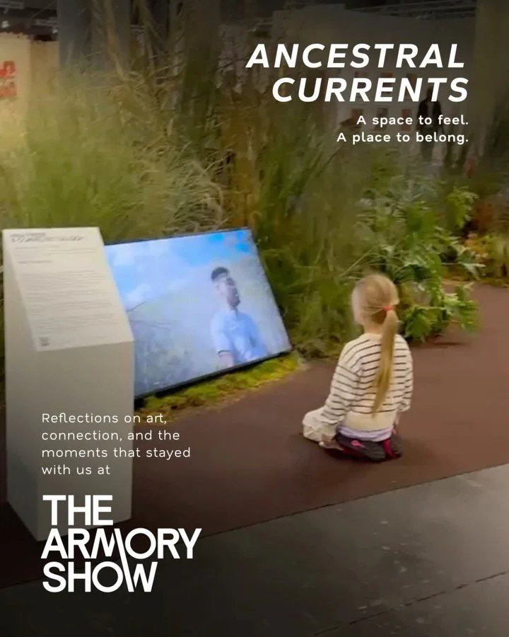 Some arrived curious. Others found a place to pause. Children settled into the grass and stayed awhile.

At The Armory Show @thearmoryshow, Ancestral Currents brought Jamaica and South Florida&rsquo;s Greater Everglades into conversation through film