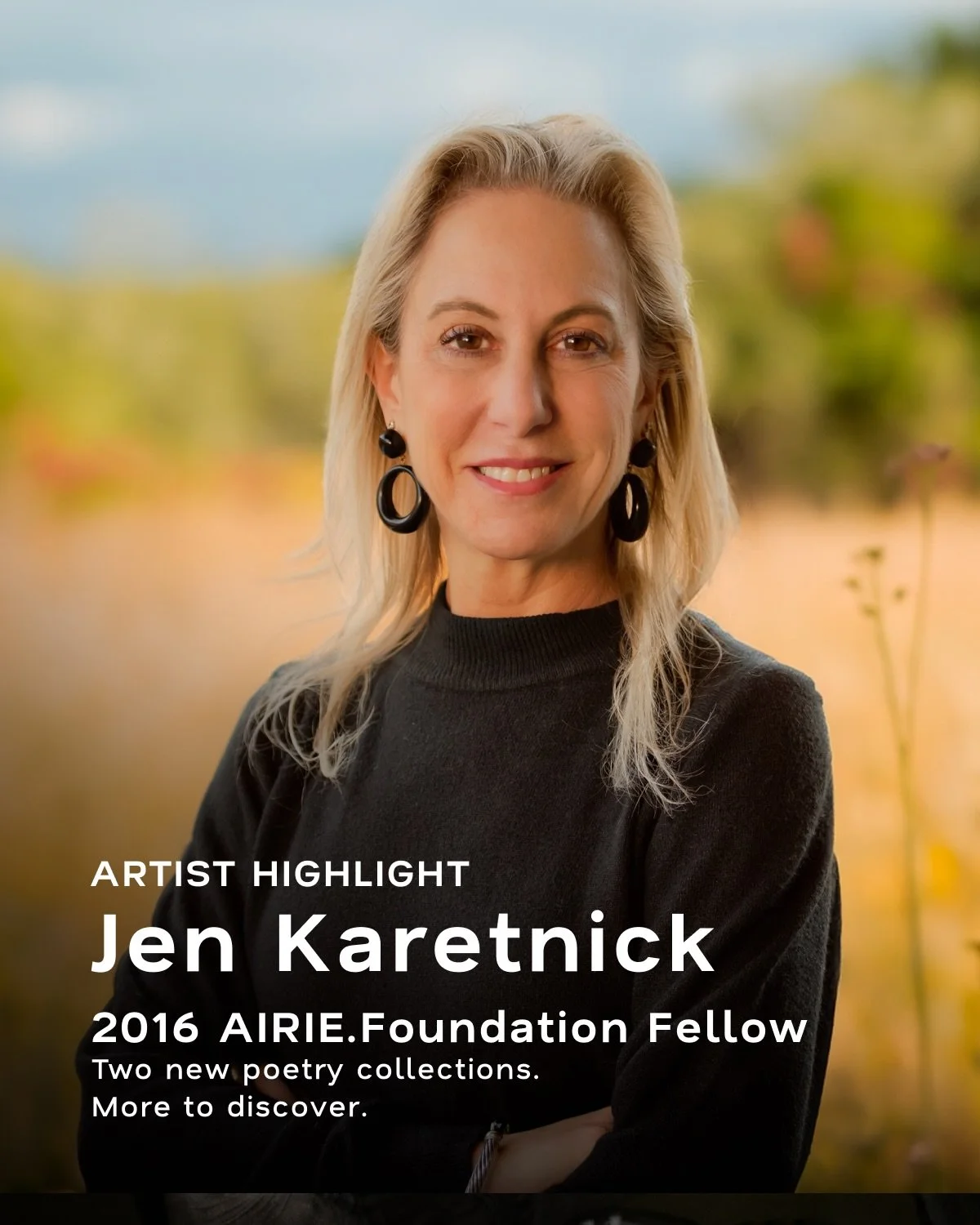 We&rsquo;re celebrating new work from poet and 2016 AIRIE.Foundation Fellow Jen Karetnick (@jenkaretnick), Organ Language and Domiciliary.

Through these collections, Jen explores the body, human connection, and what makes a place a home. Her poems i