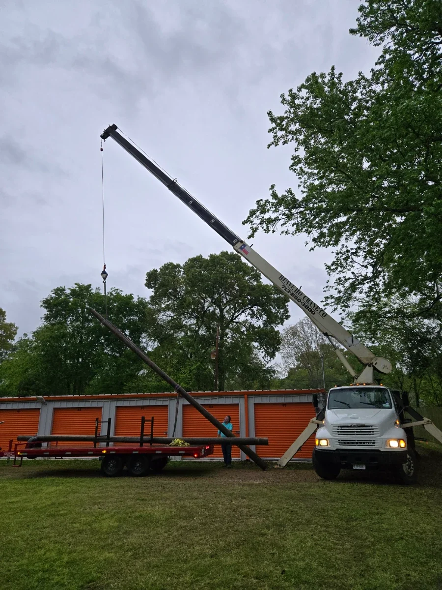 Utility Pole Installation