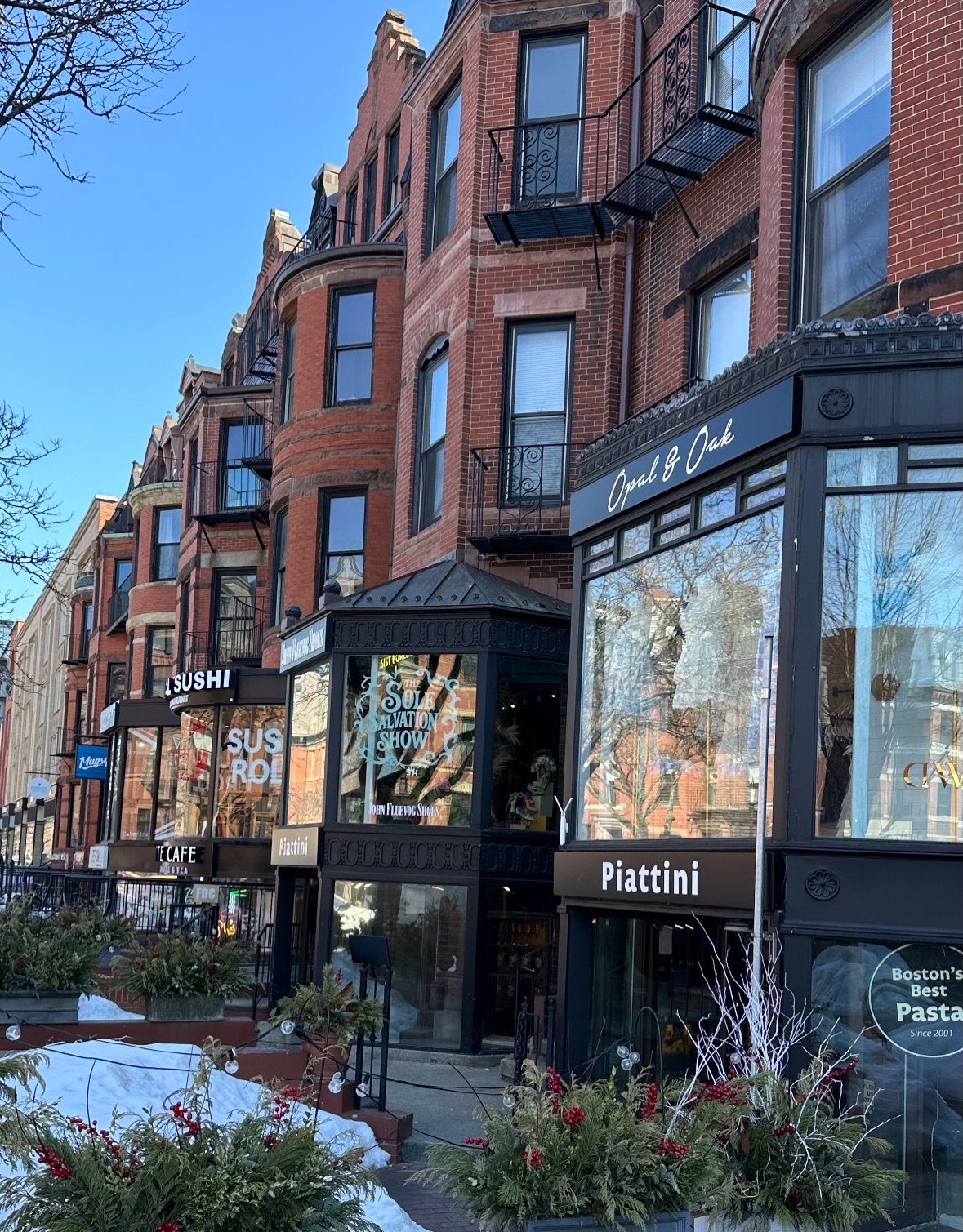 moments in boston 🛩️☕️