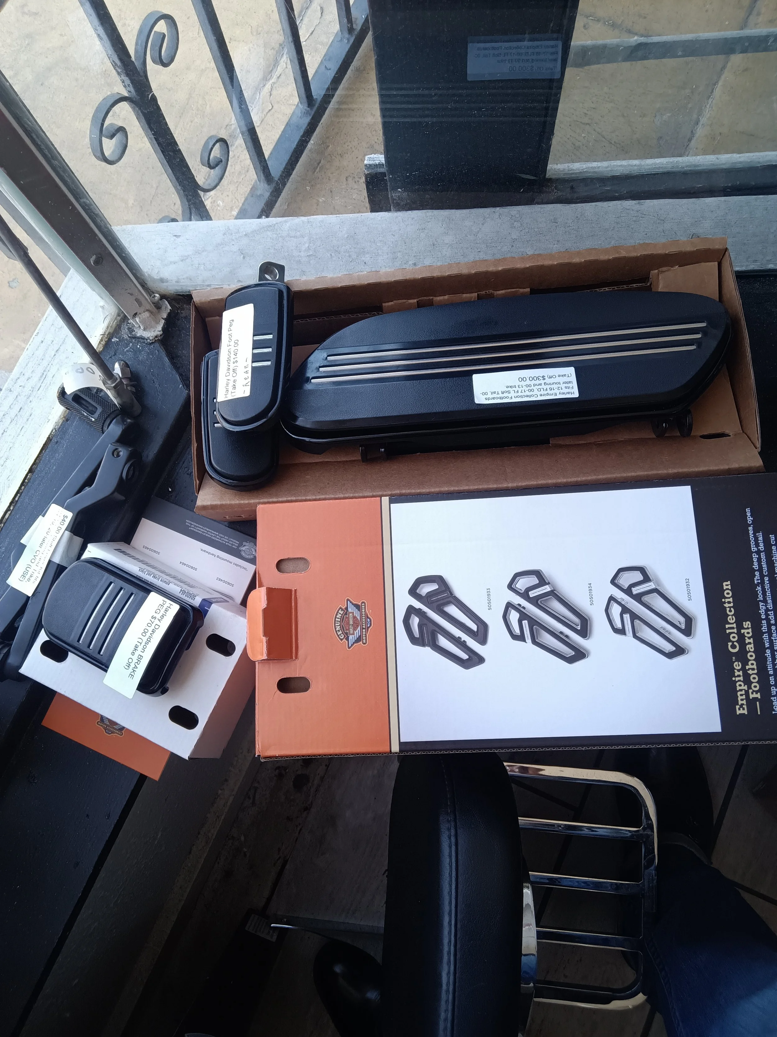 Harley Davidson Floorboards Empire Collection