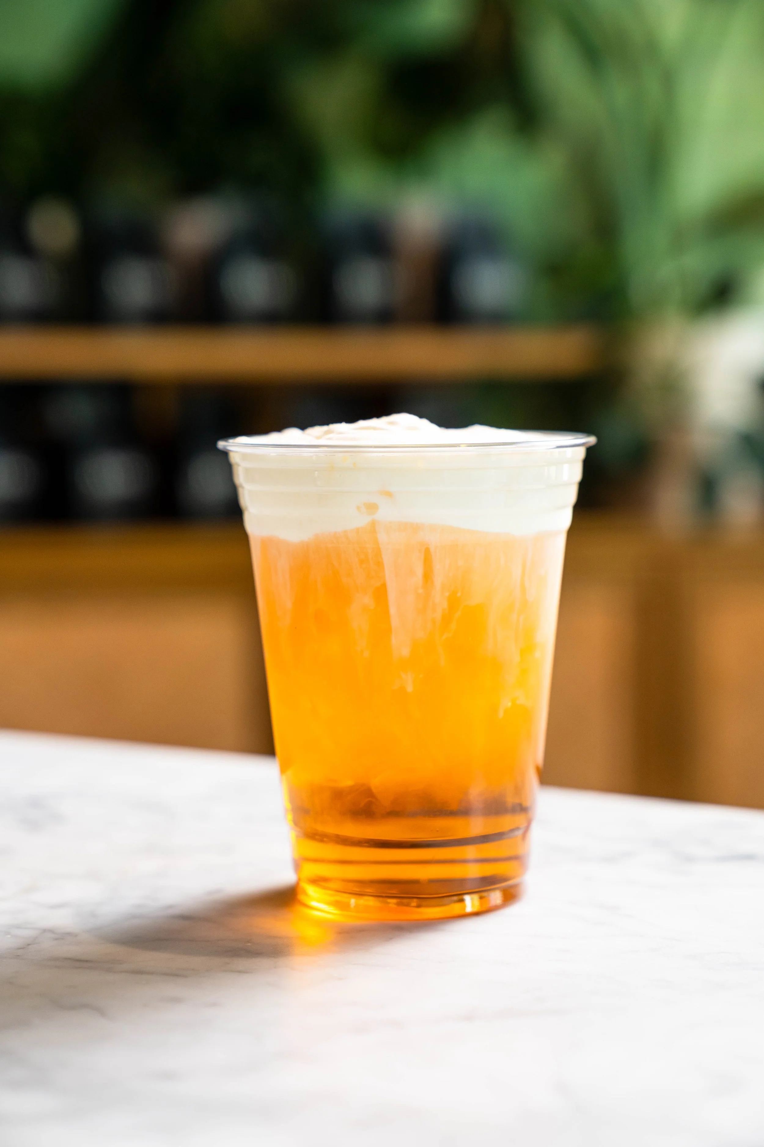 Iced Tea Redbull with Cold Foam 