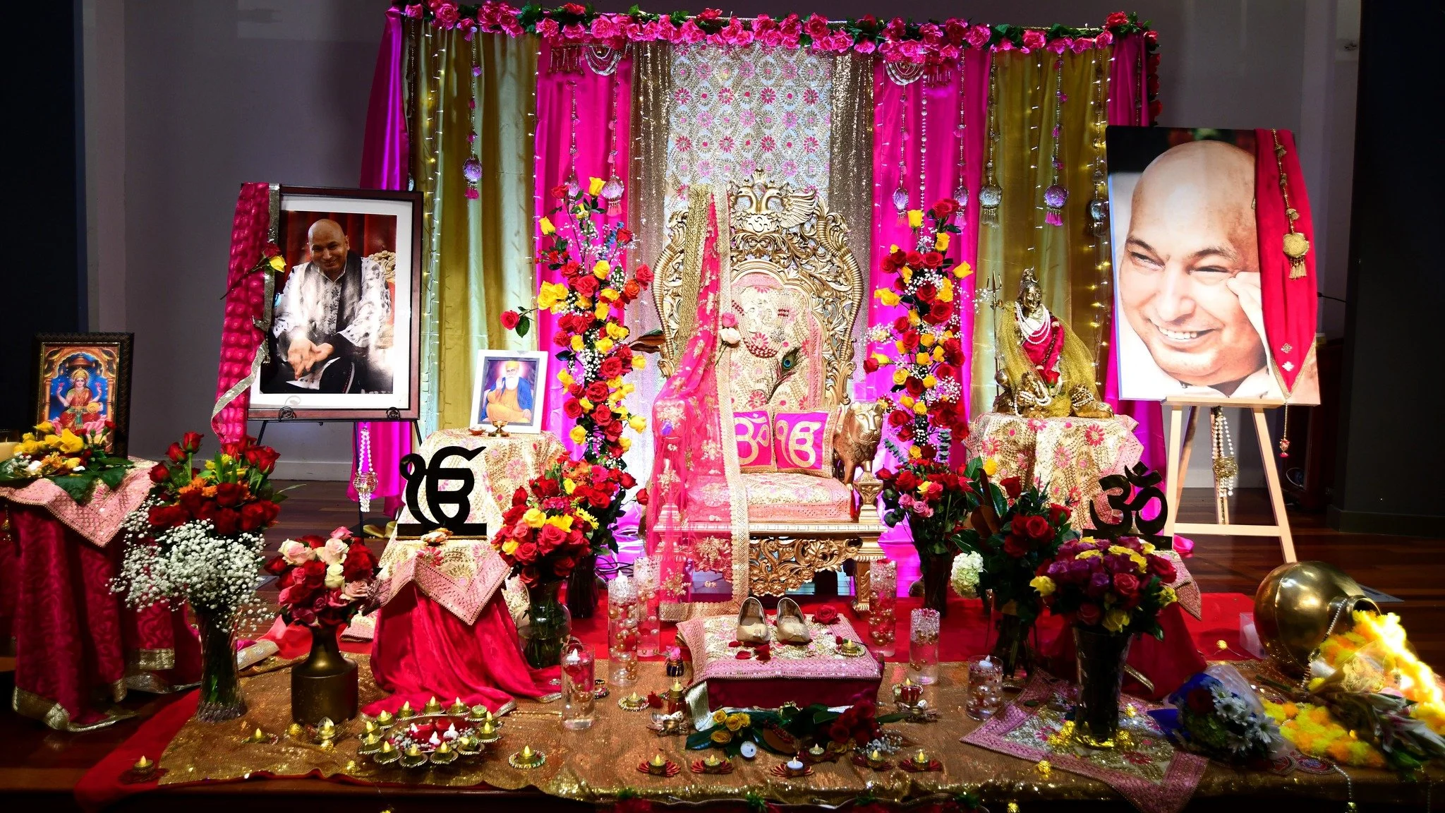 "Open community gathering for meditation and prayer at Guruji Sangat Seattle every Thursday in Redmond WA"