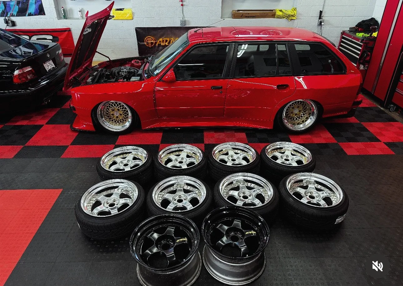 showcase of work meister set we completed in one day at Advent Auto Styling