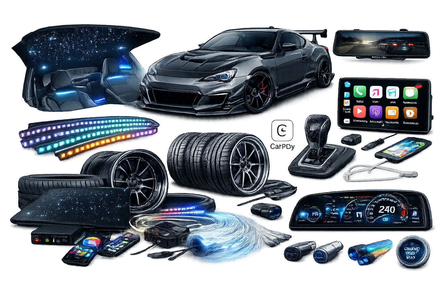 audio and ambient lighting installs advent auto styling utica ny