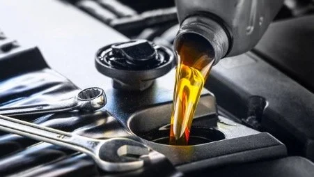 Engine oil refill service for preventative vehicle maintenance