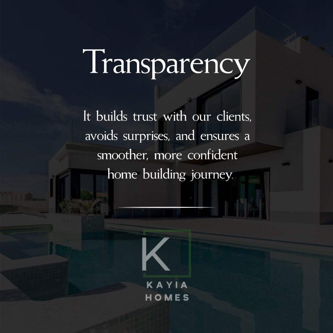 #transparency #newhomes #extensions #renovations #kayiahomes