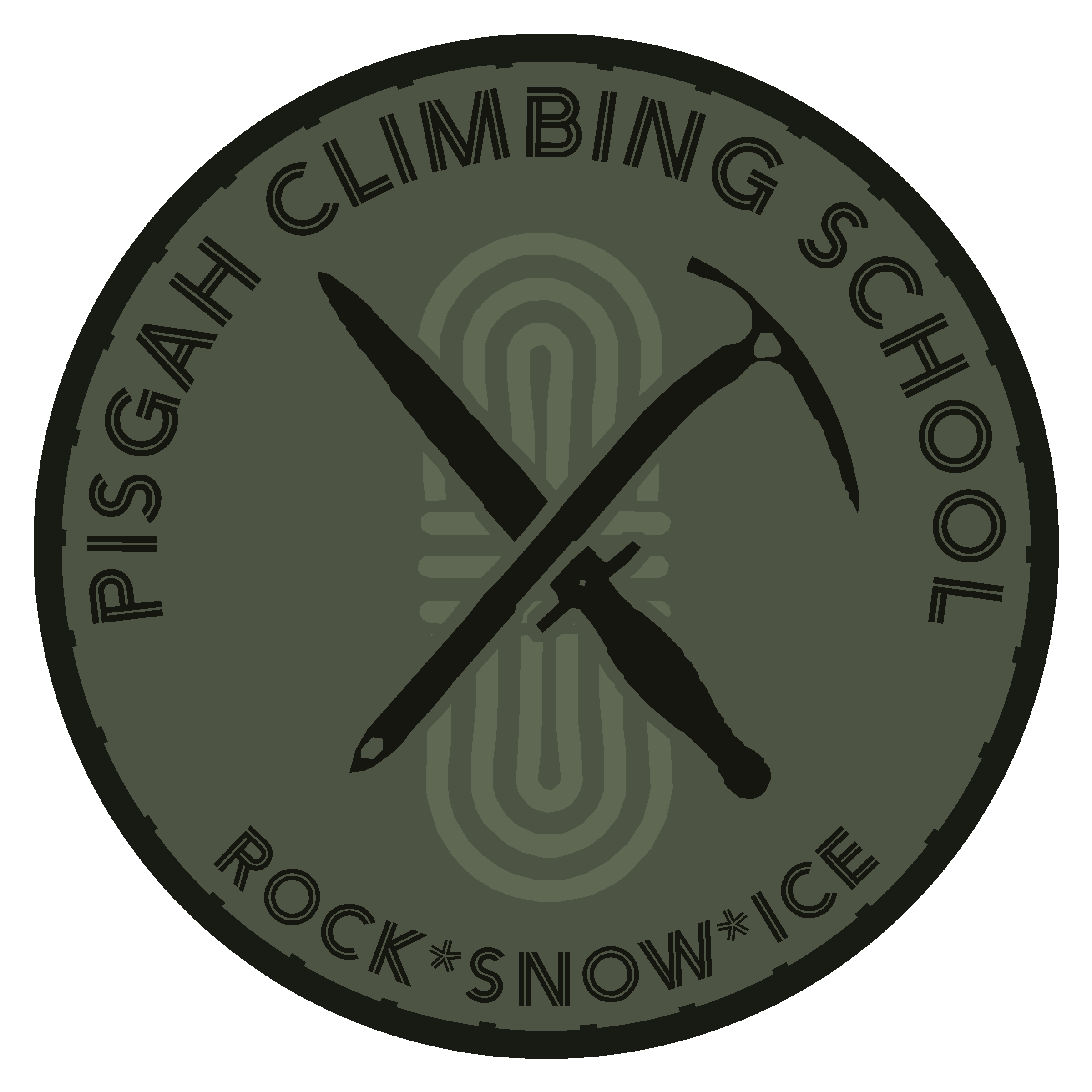 pisgah climbing military operations logo