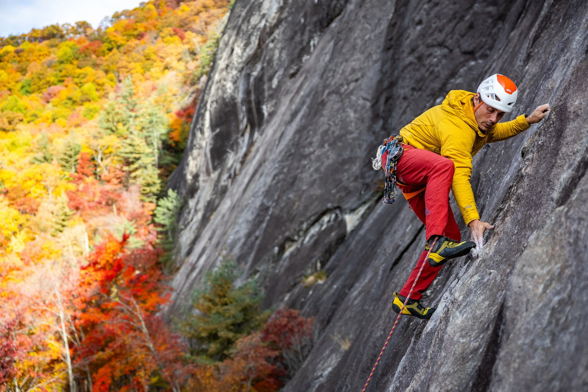 Fall Rock Climbing in Western North Carolina: Conditions, Crags, and What to Expect