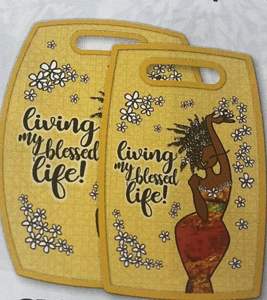 Living My BLESSED LIFE Cutting Board