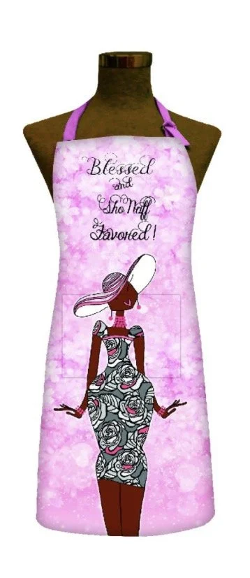 BLESSED AND SHO NUFF FAVORED! APRON
