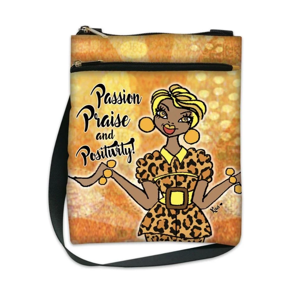 Passion, Praise & Positivity Travel Purse