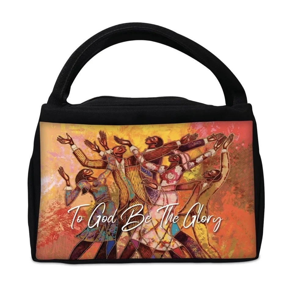 To God Be The Glory Lady Bible Bag