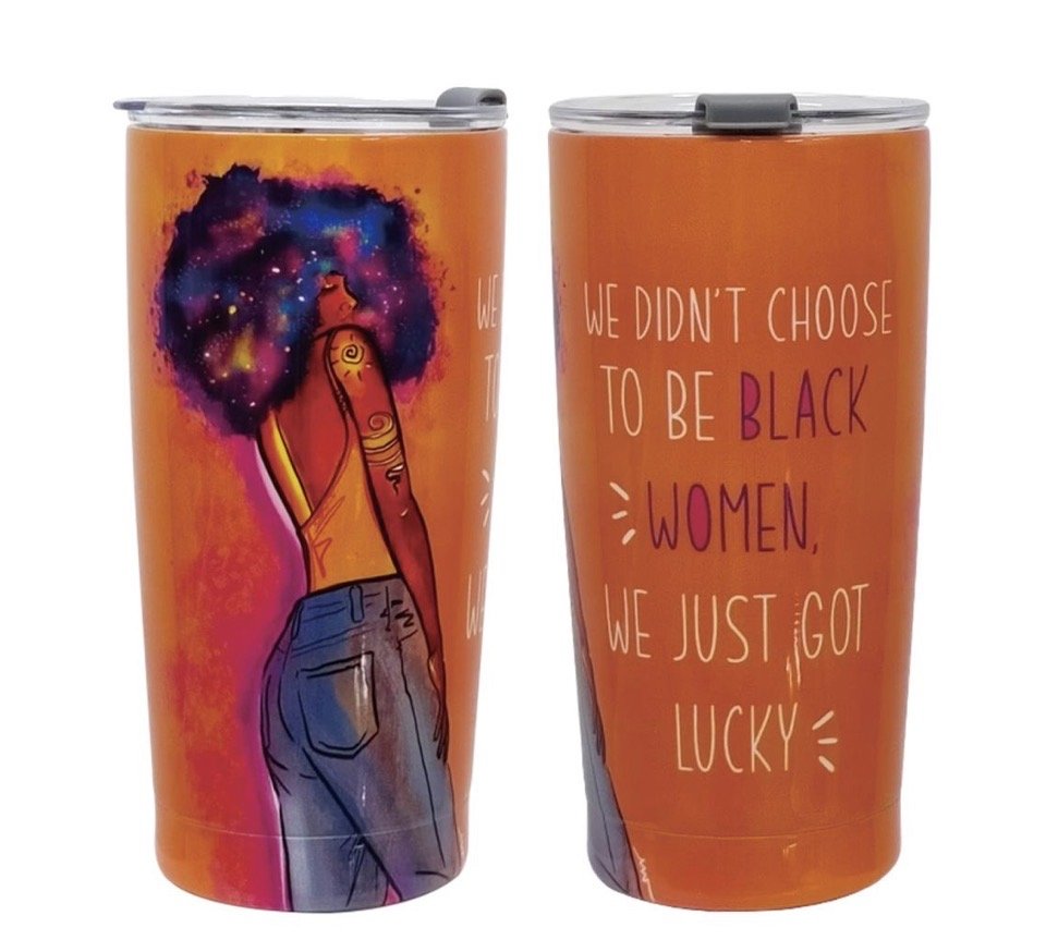 We’re Lucky Stainless Steel Travel Tumbler