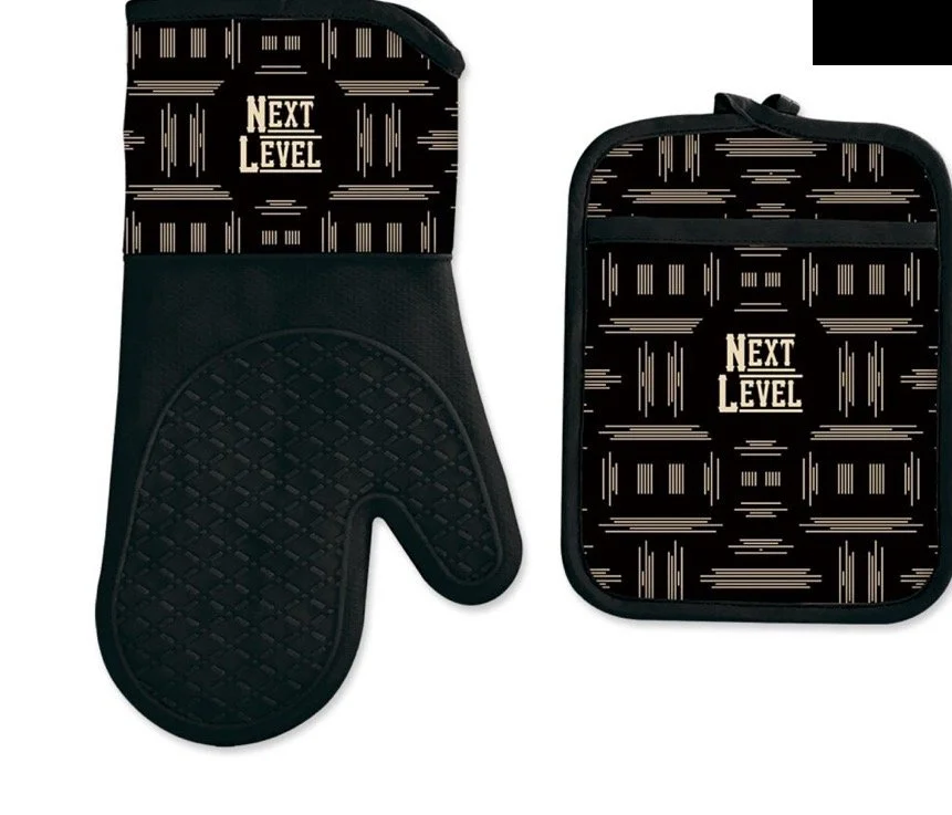 Next Level Oven Mitt &. Potholder set