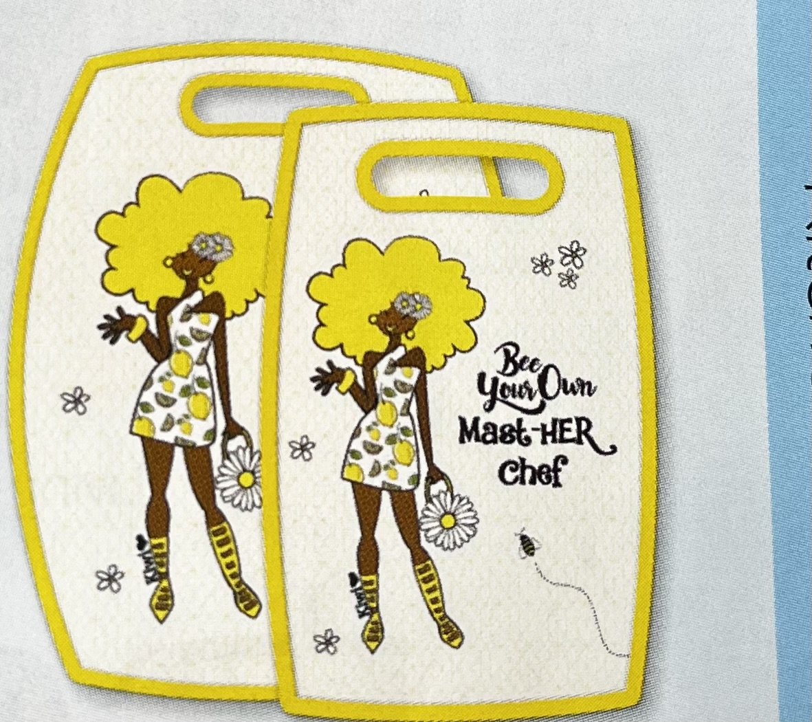Bee Your Own Mast-Her Chef Cutting Board