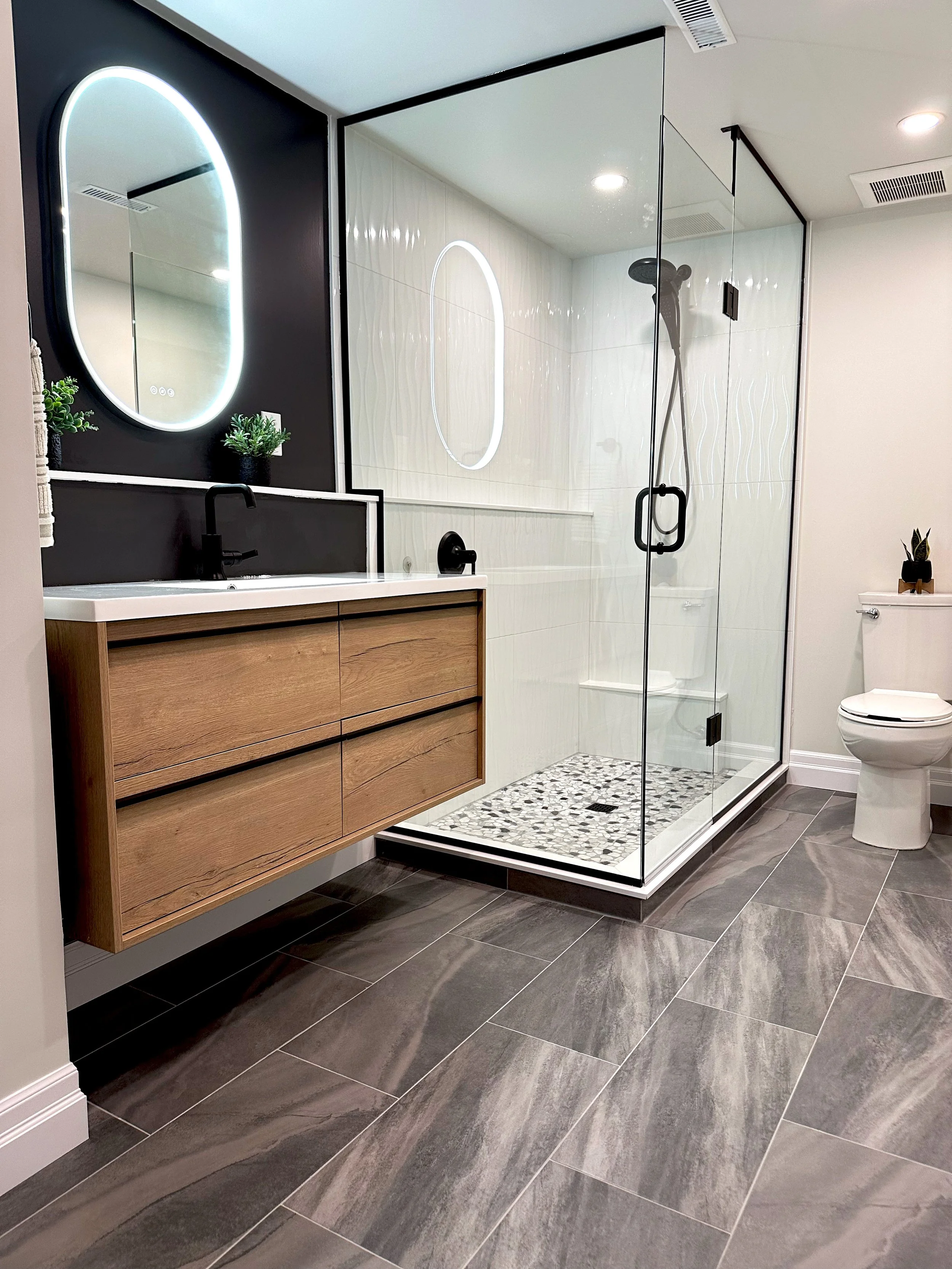 Burlington Basement Bathroom Renovation