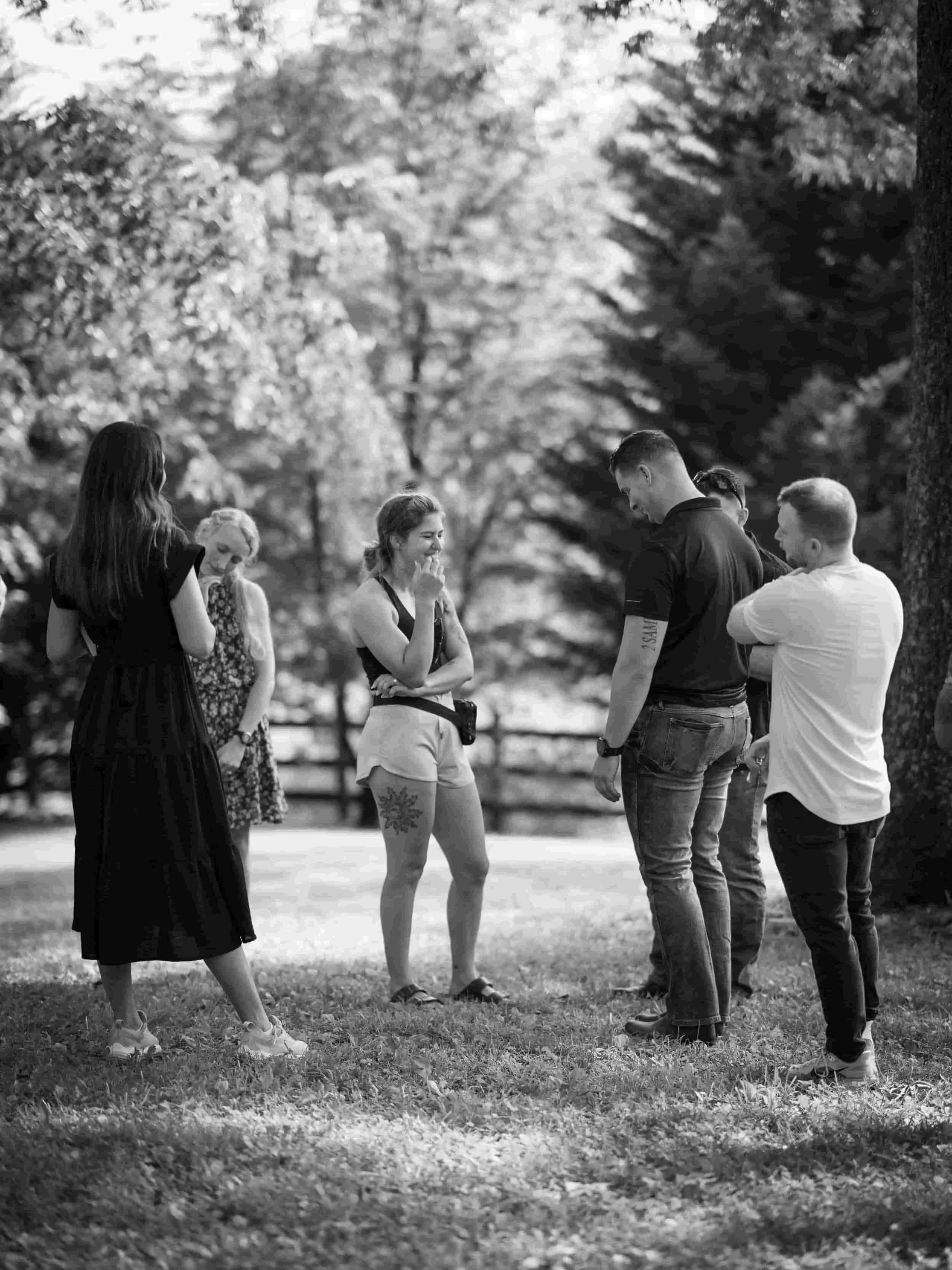 Charlotte Wedding Planner running rehearsal 