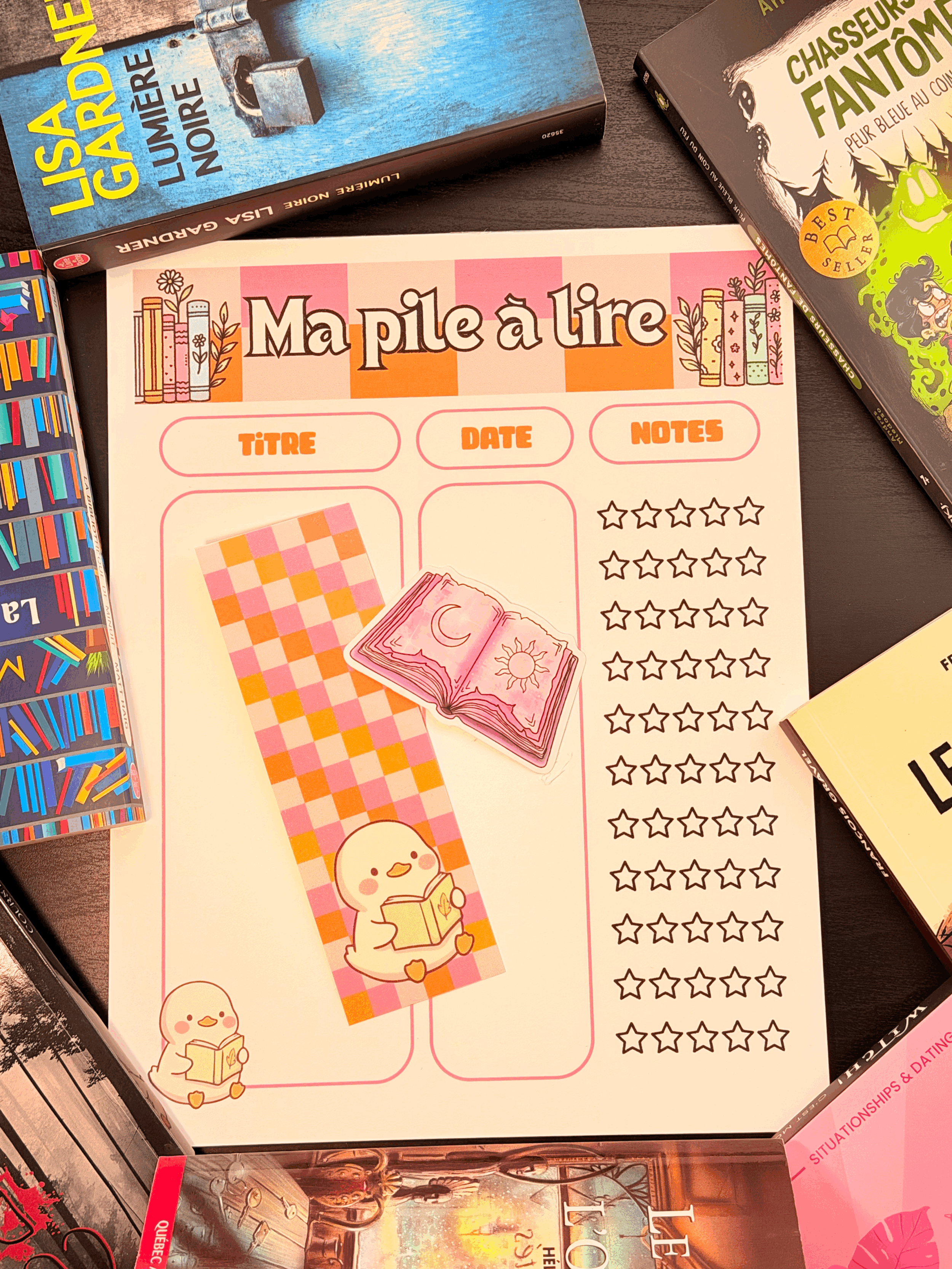 Ma pile à lire - Un printemps avec Cheeko