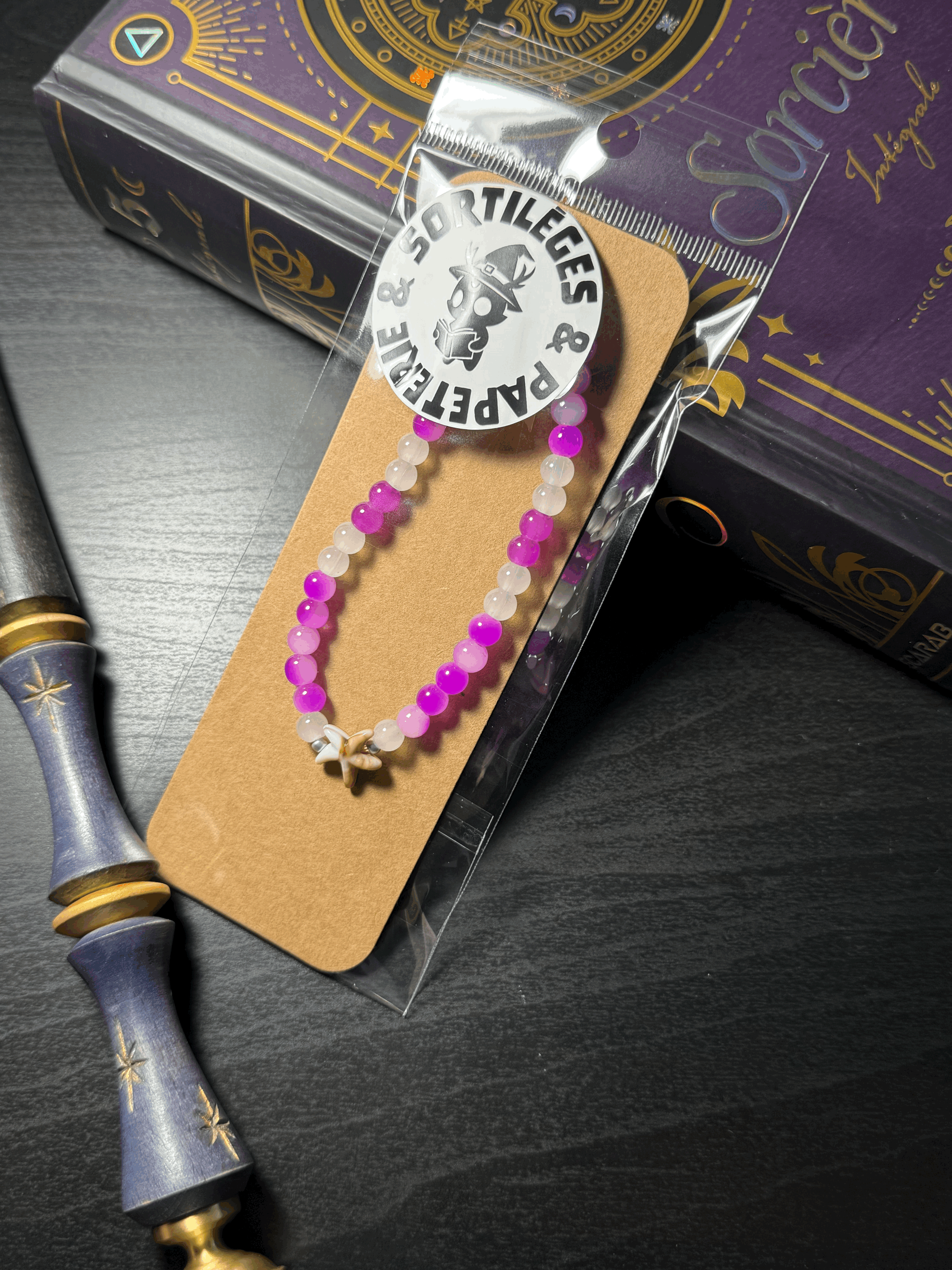 Bacelet à perles avec attache - Modèle BPA001