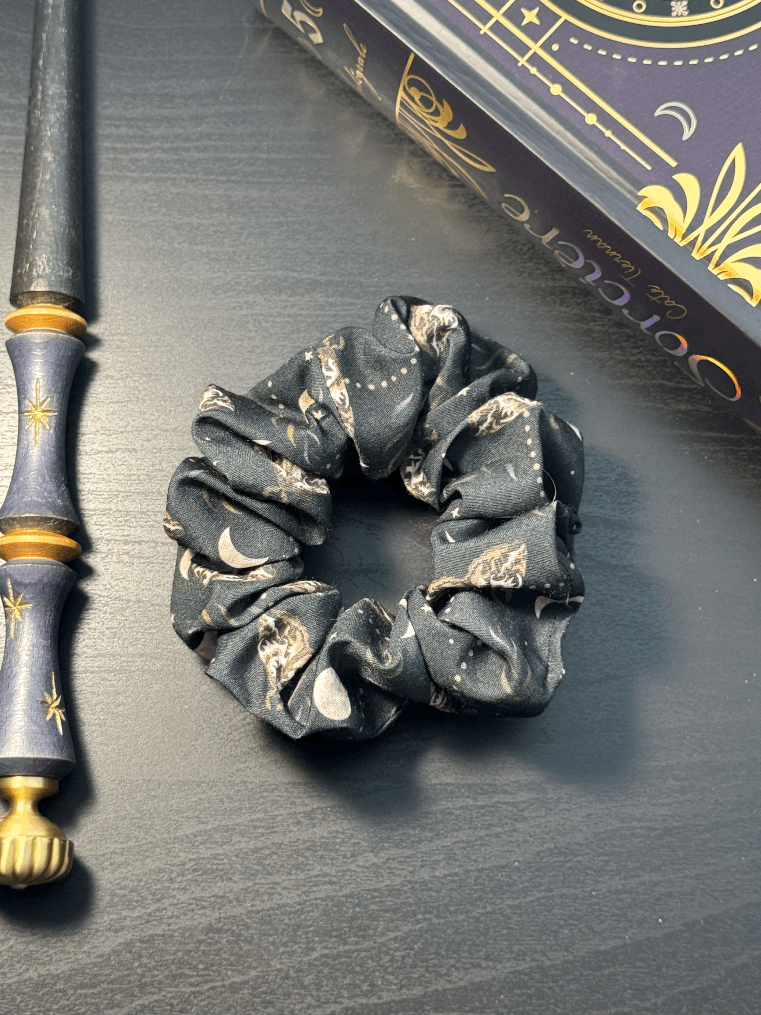 Scrunchies - Papillon nocturne