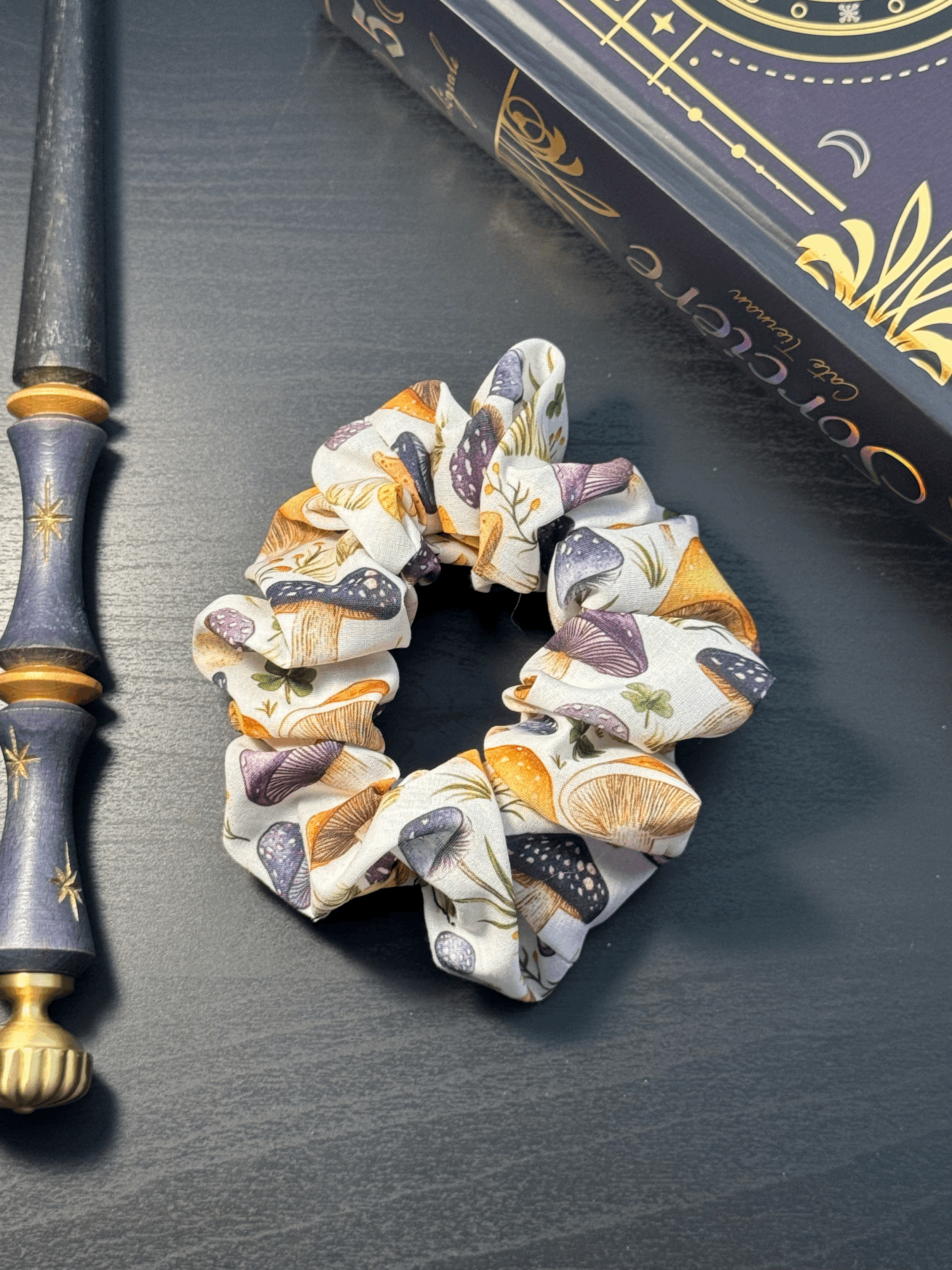 Scrunchies - Doux champignons