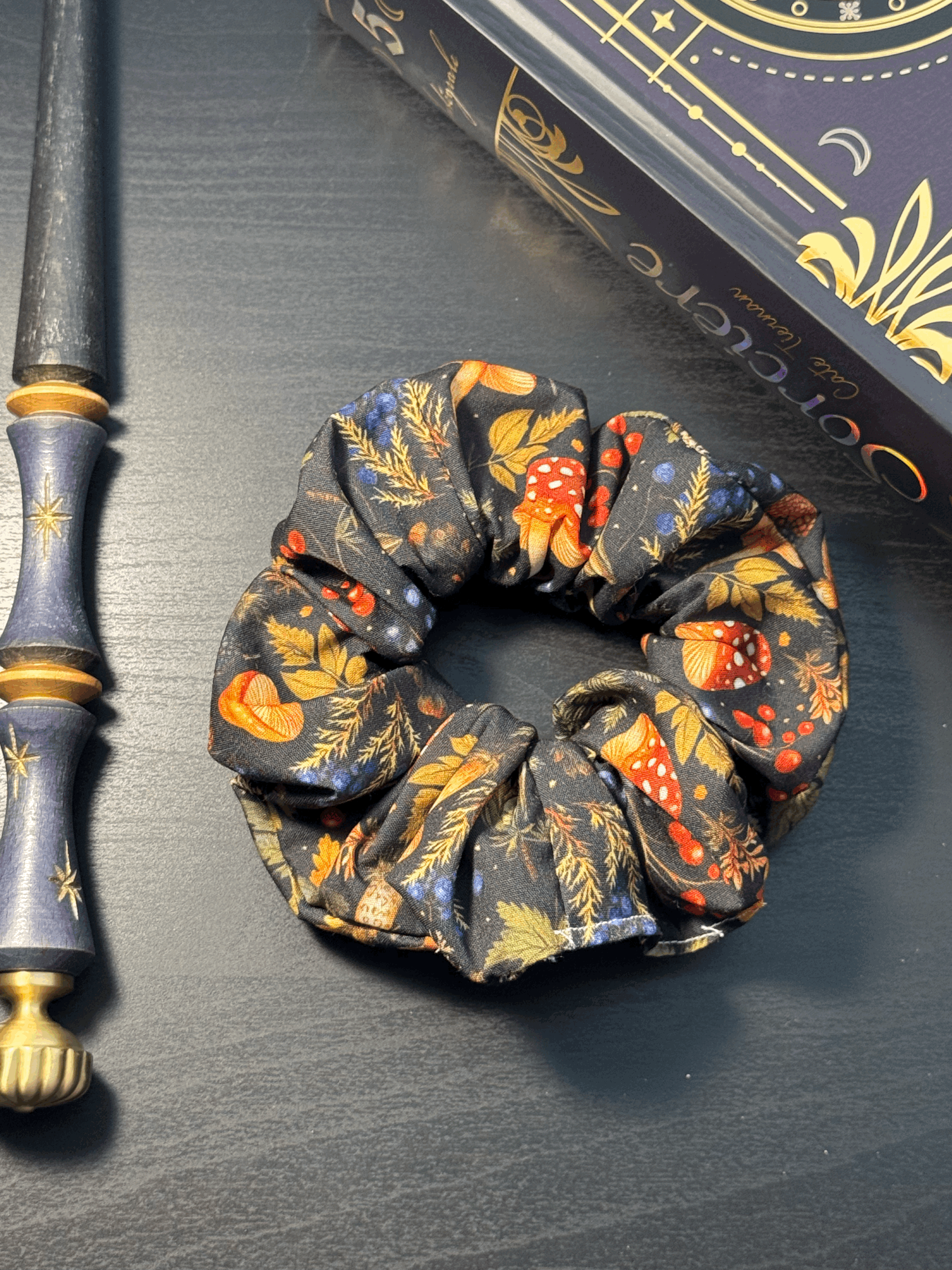 Scrunchies - Champignons d'automne