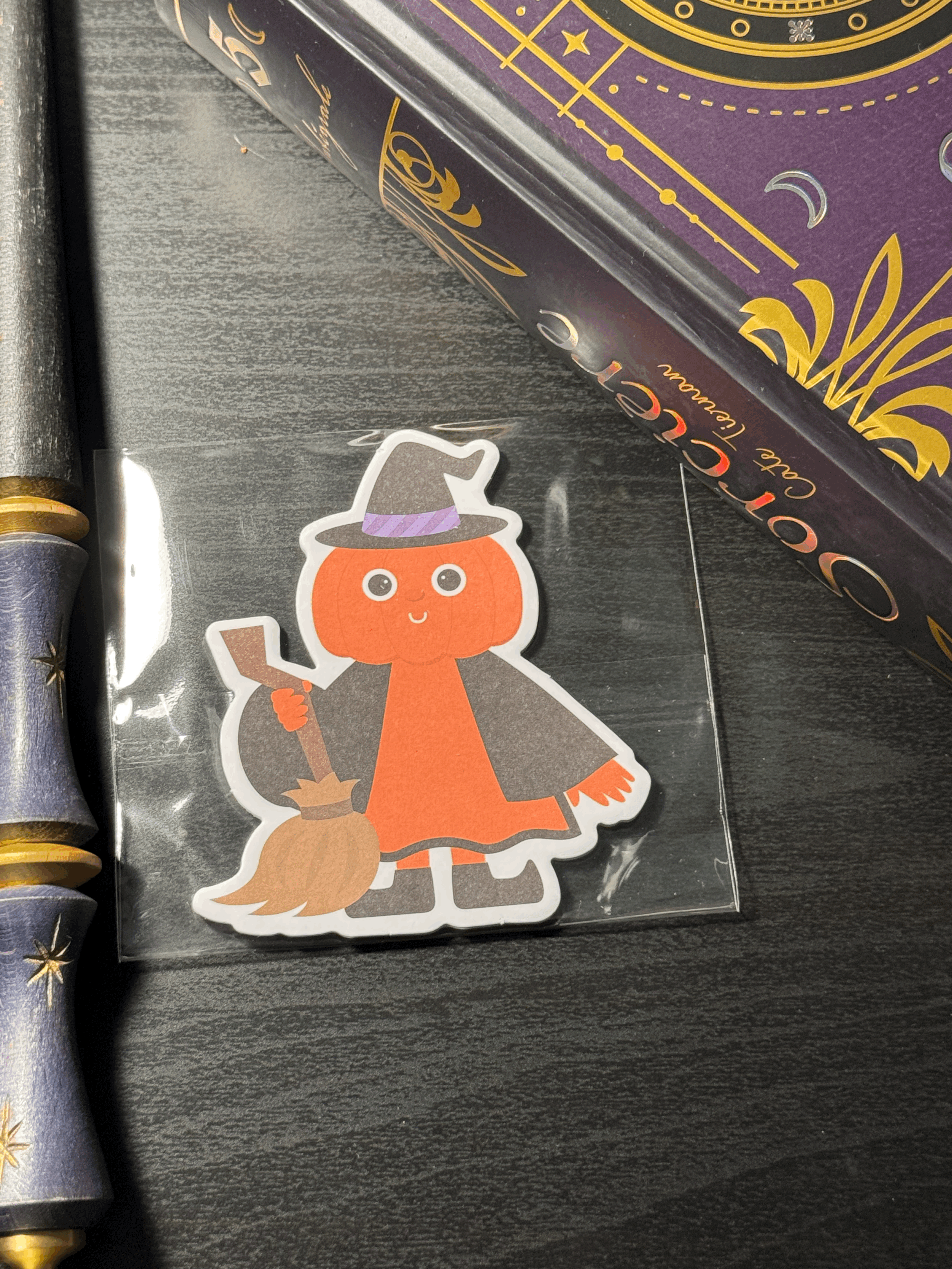 Bloc notes - Citrouille Sorcière