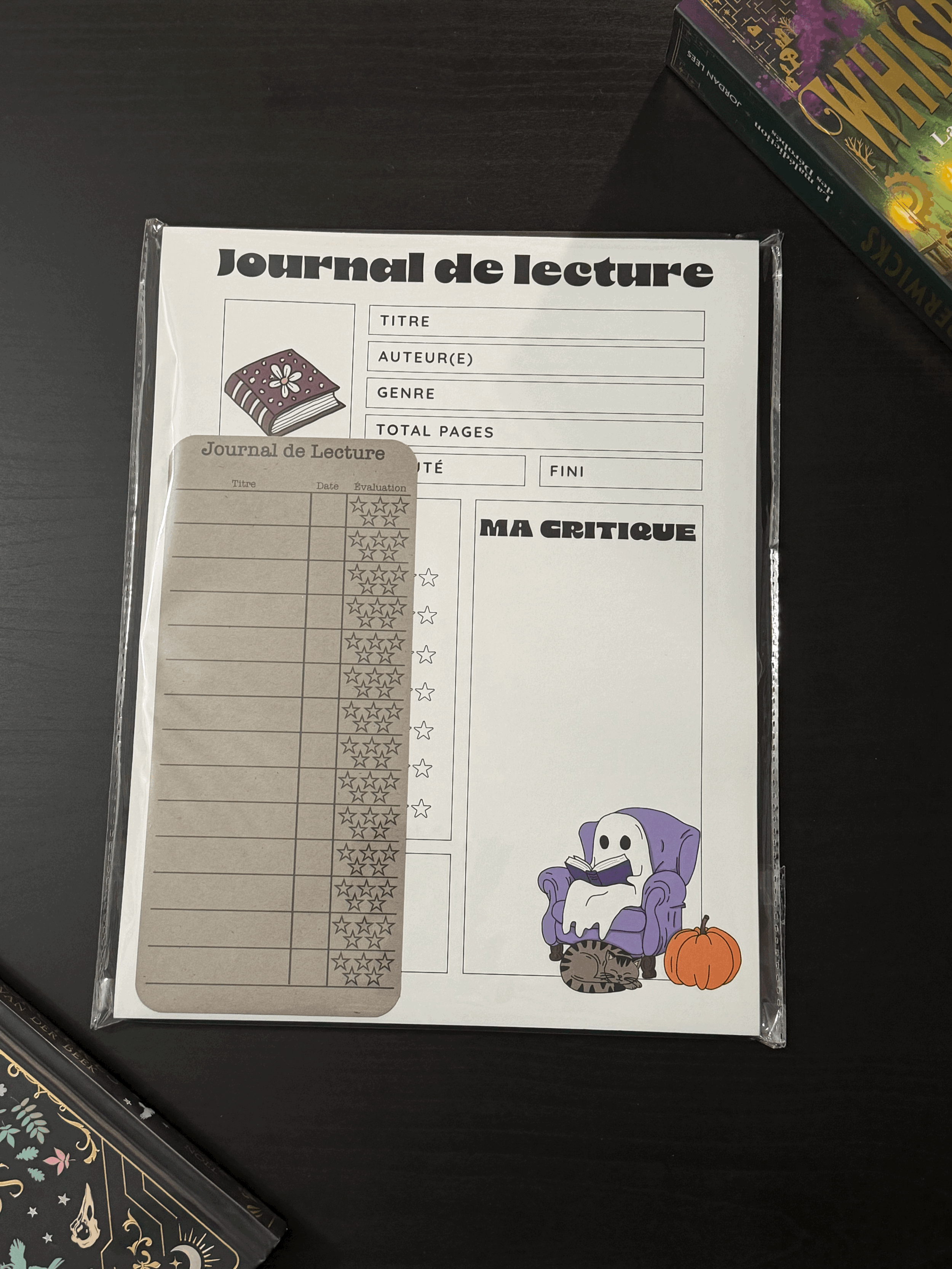Journal de lecture - Collection "Spooky Reader"