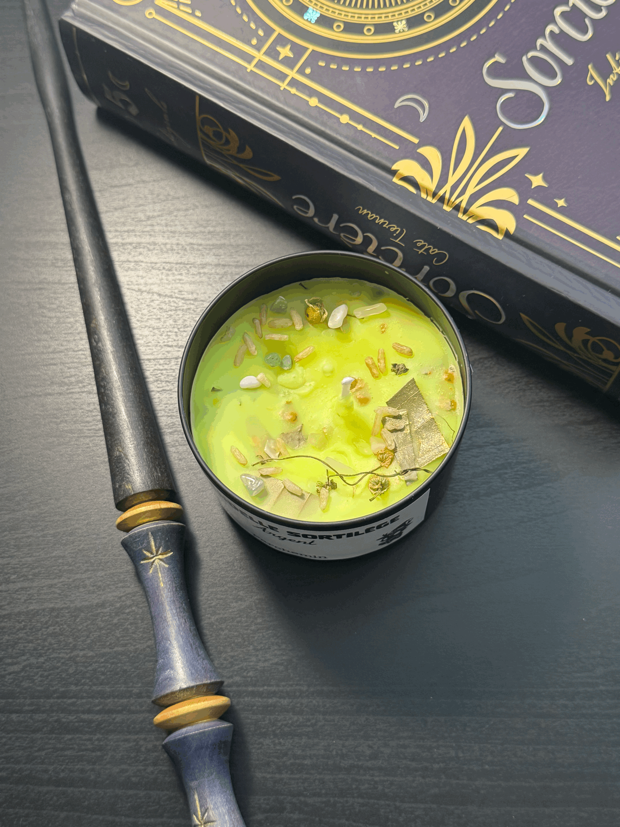 Chandelle Sortilège - Argent