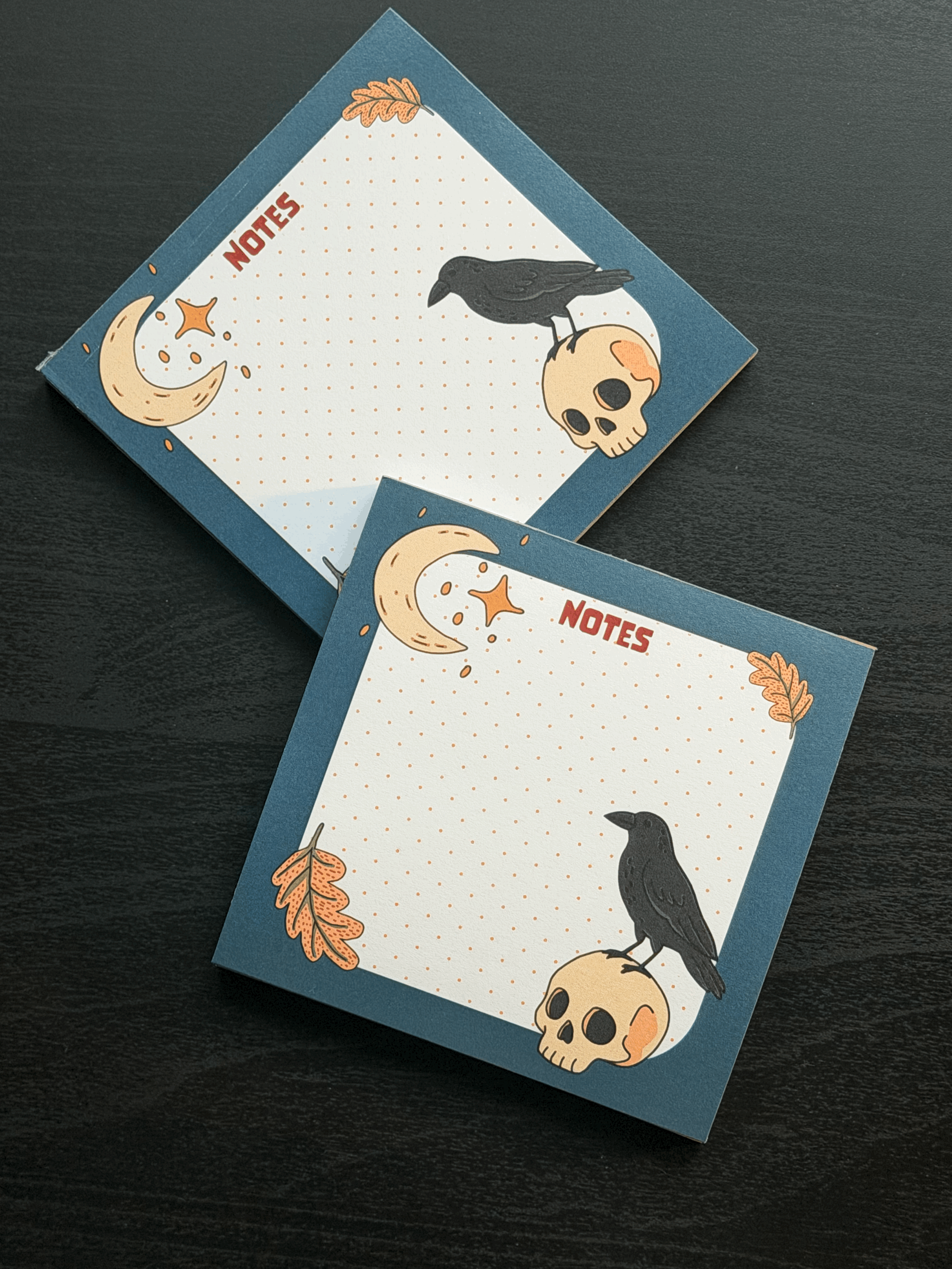 Bloc note - Nuit d'Halloween