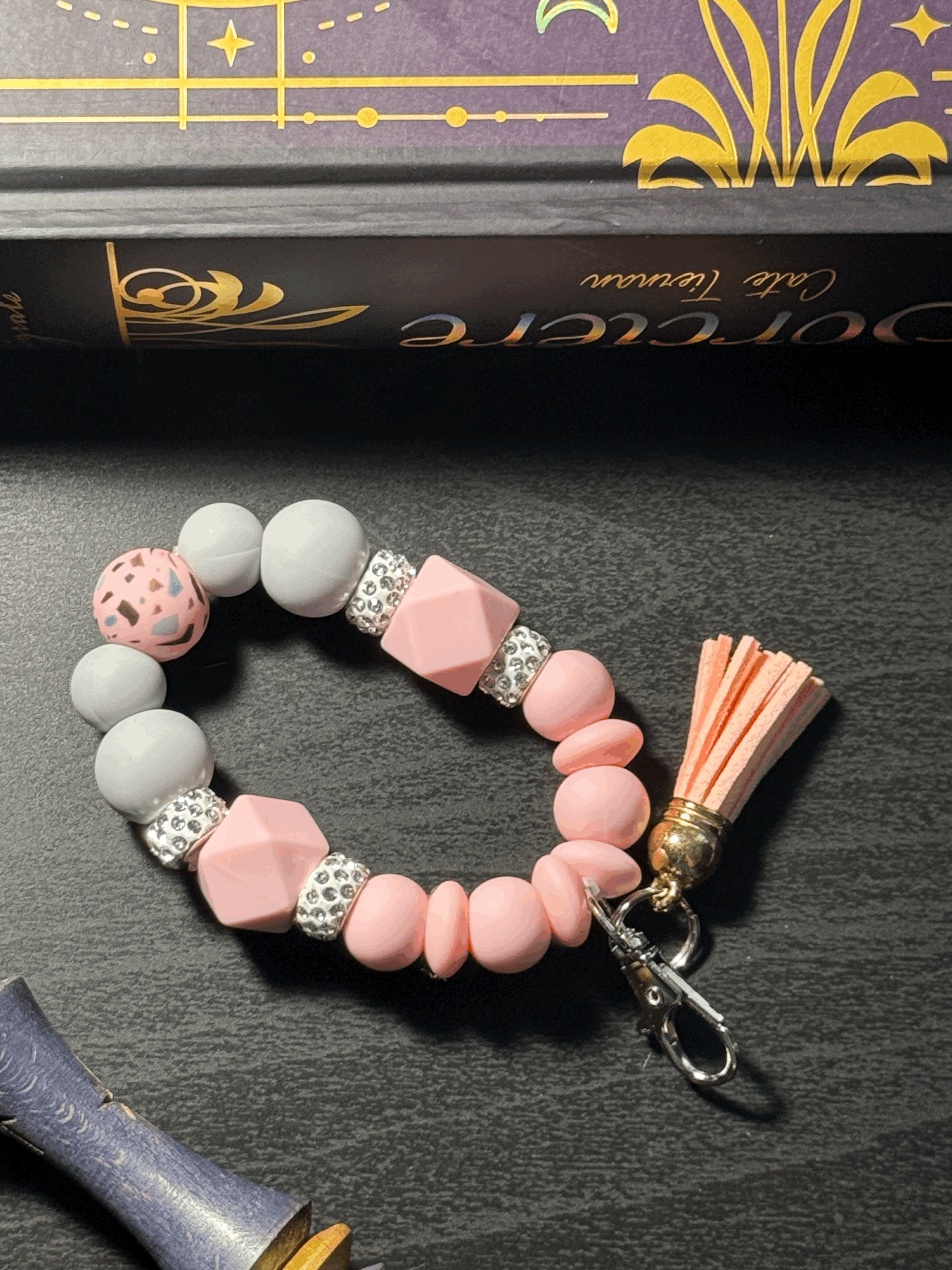 Porte-clé à perles rond - Modèle PCPR016 (copie)