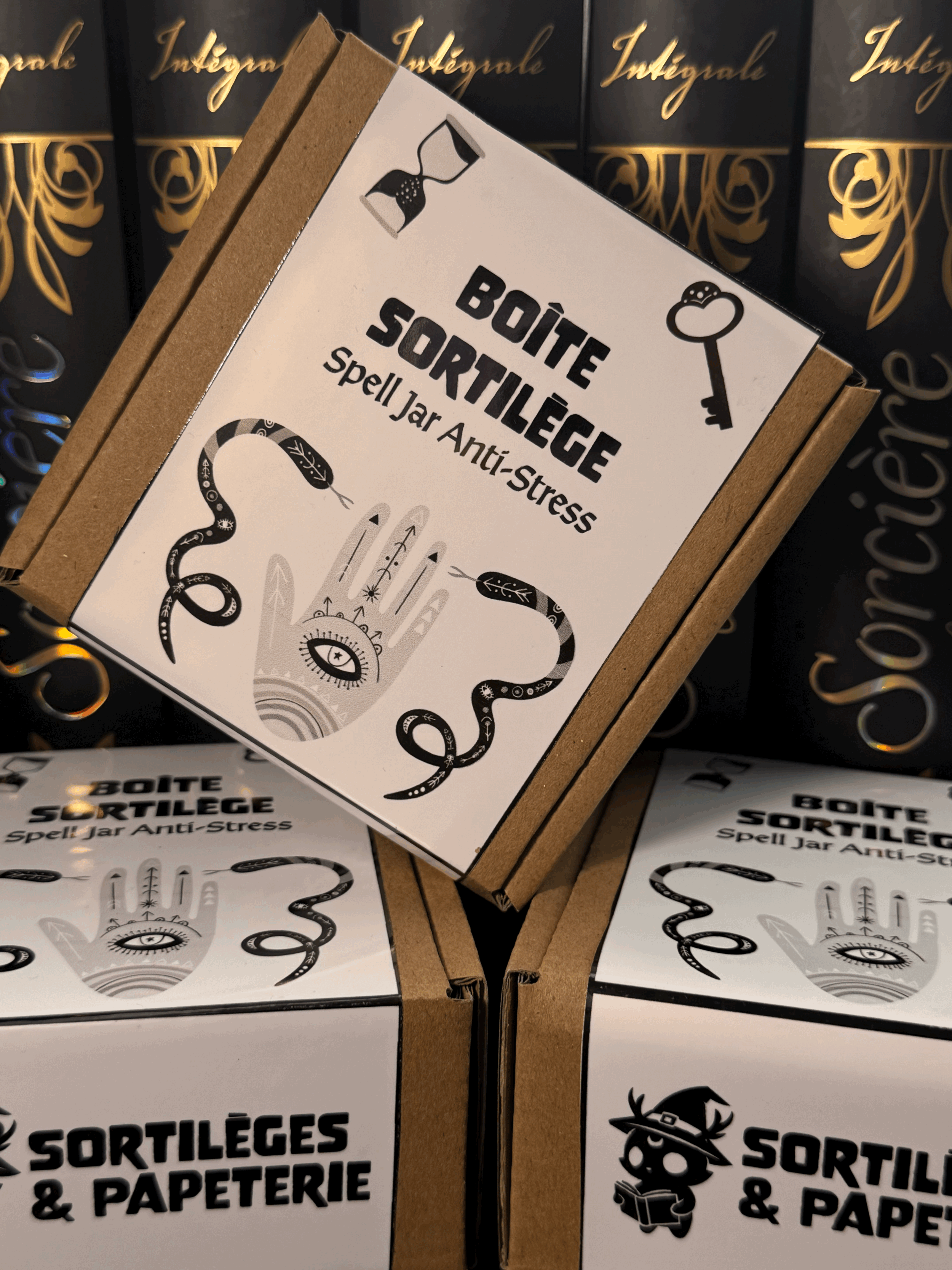 Boîte sortilège - Spell Jar Anti-Stress