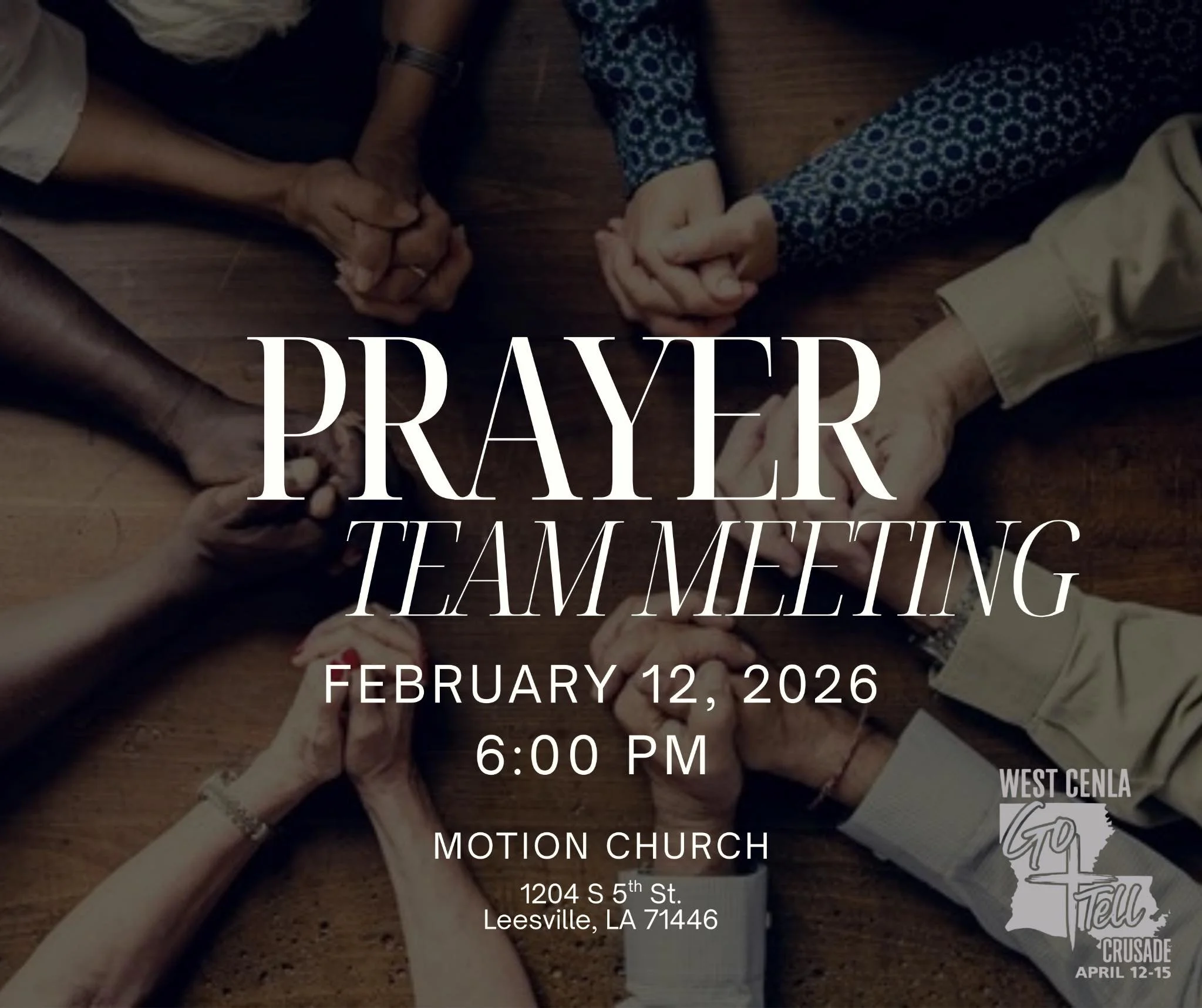 Prayer Team Meeting