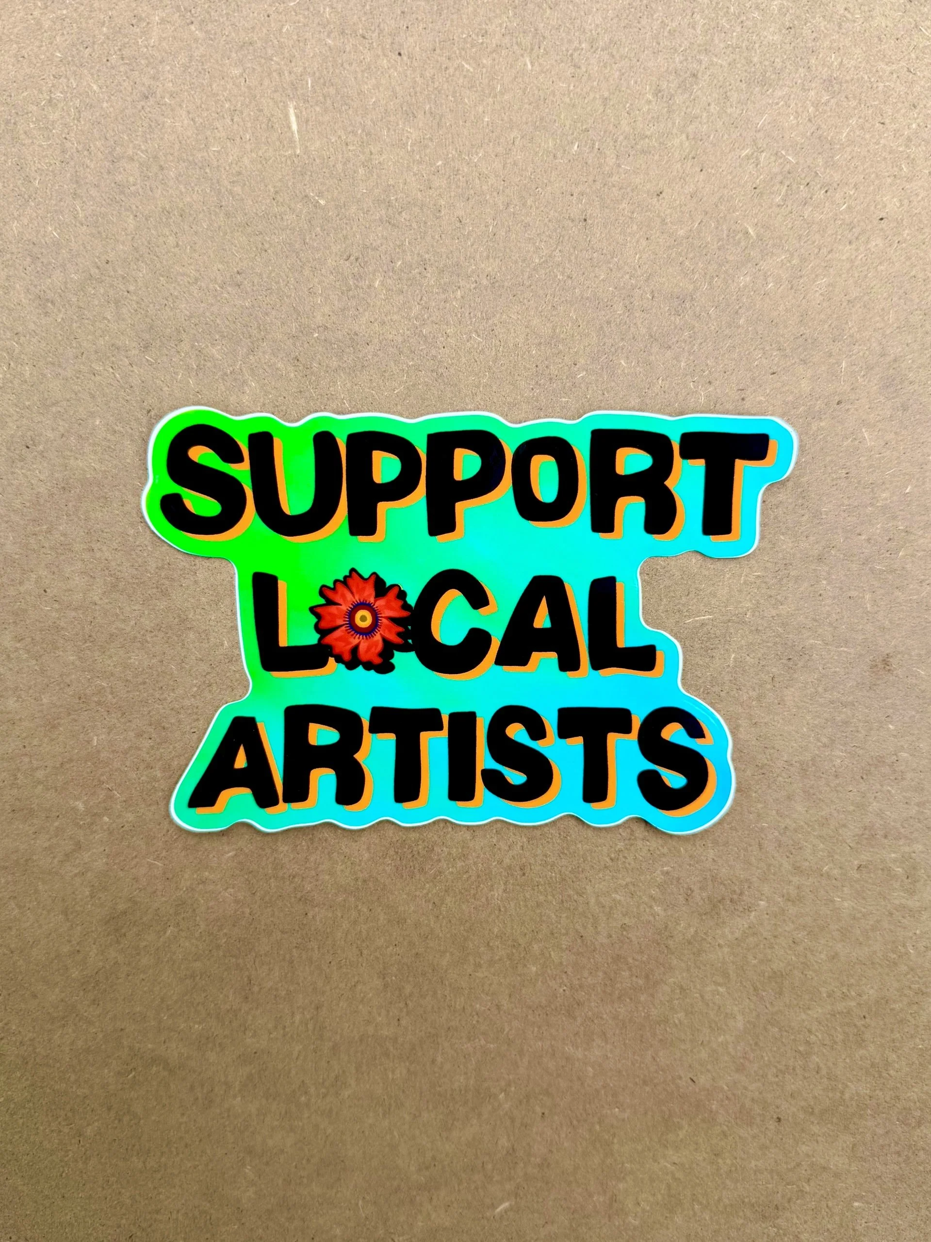 Support Local sticker