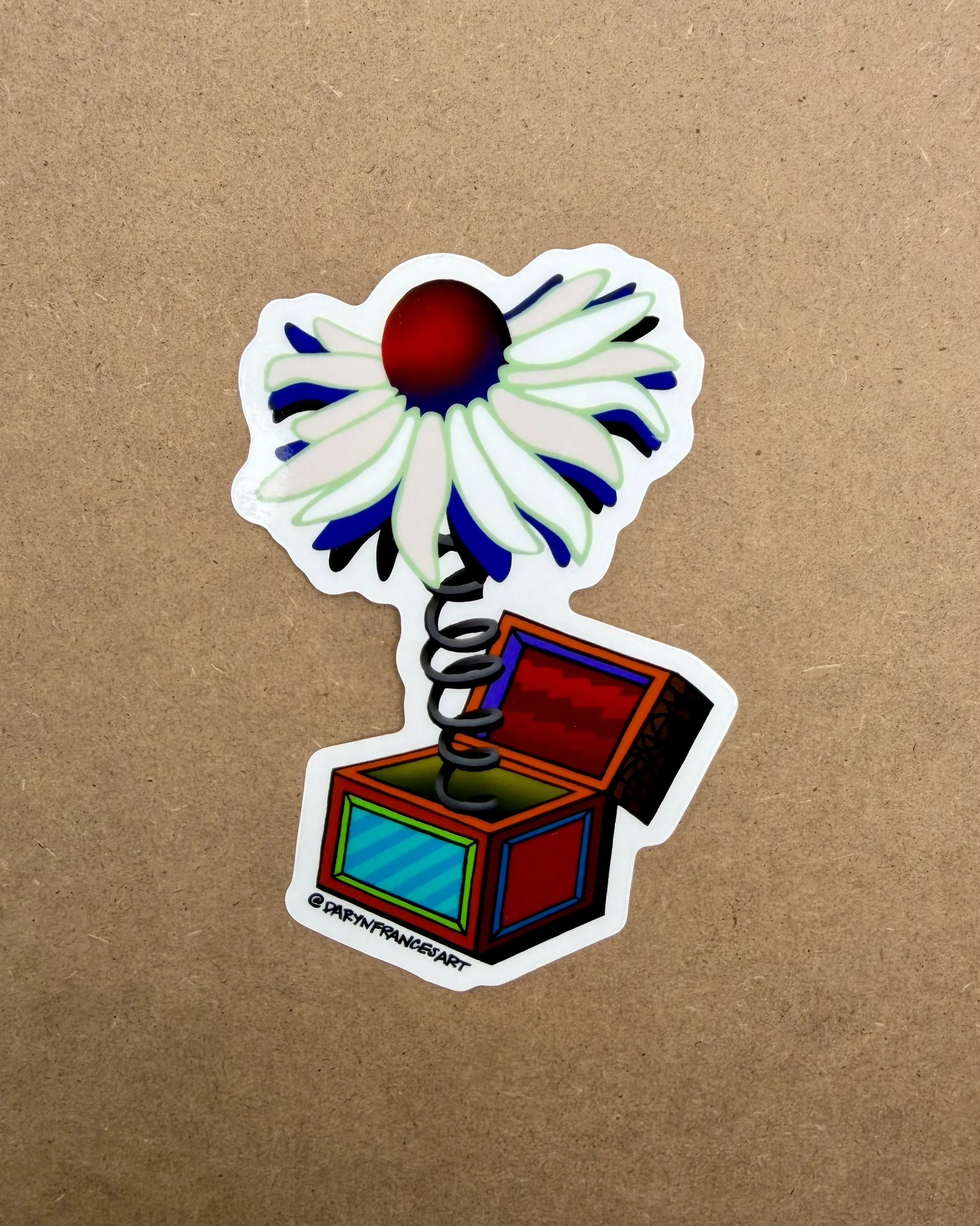 Bloom-in-the-box sticker