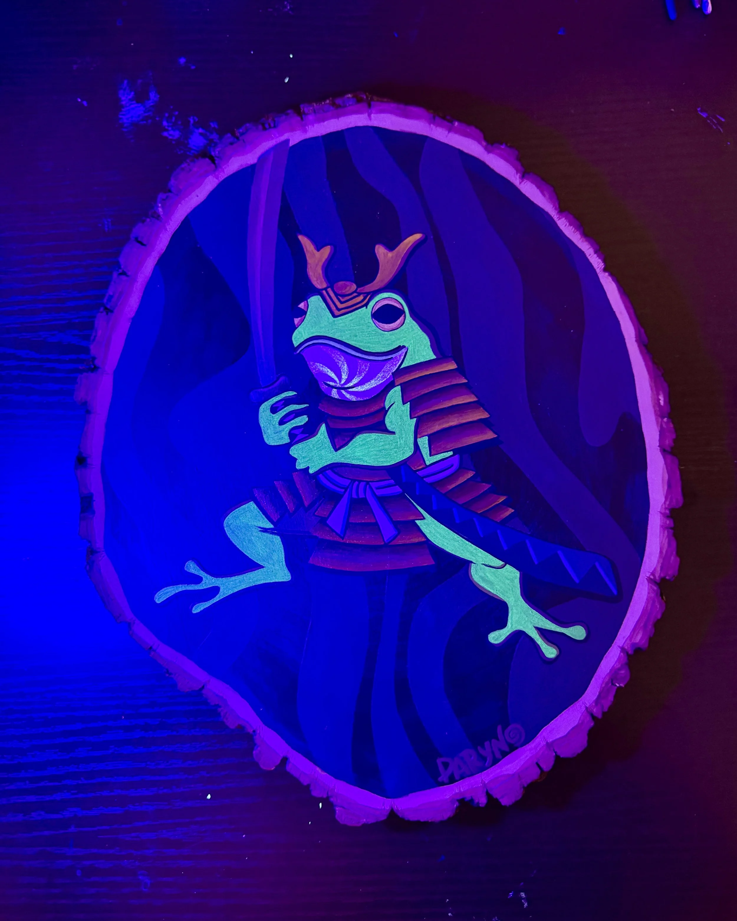 frog samurai 2 of 2 blacklight.jpeg