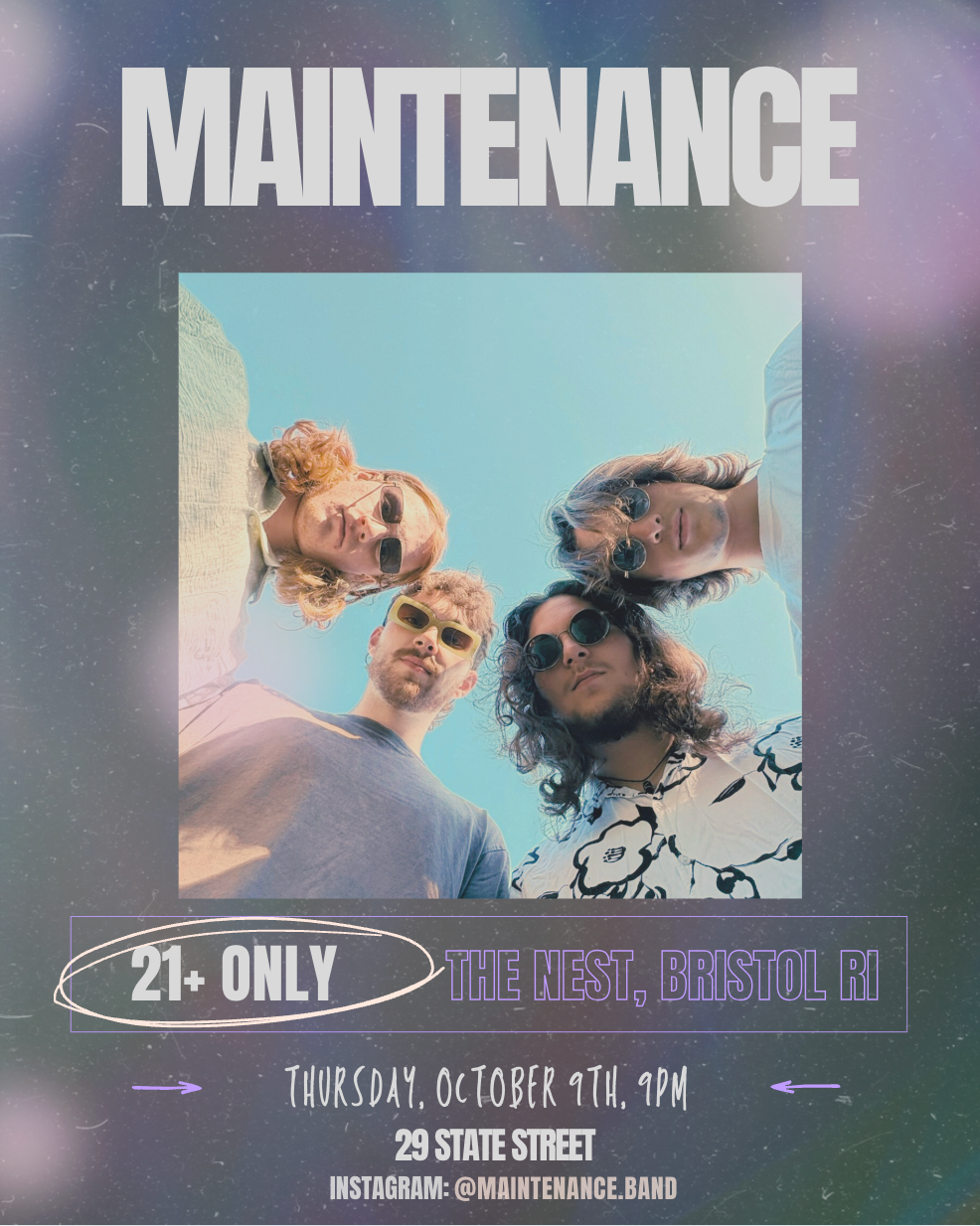 Maintenance @ The Nest October 9th, 2025