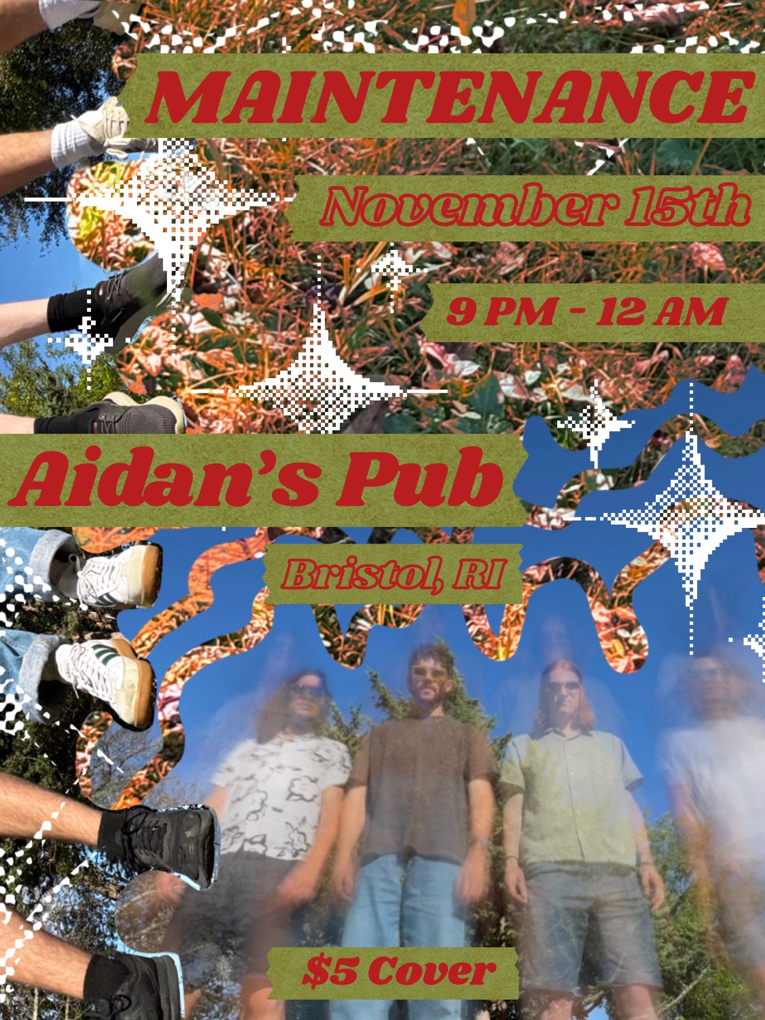 Maintenance @ Aidan's Pub November 15th, 2025