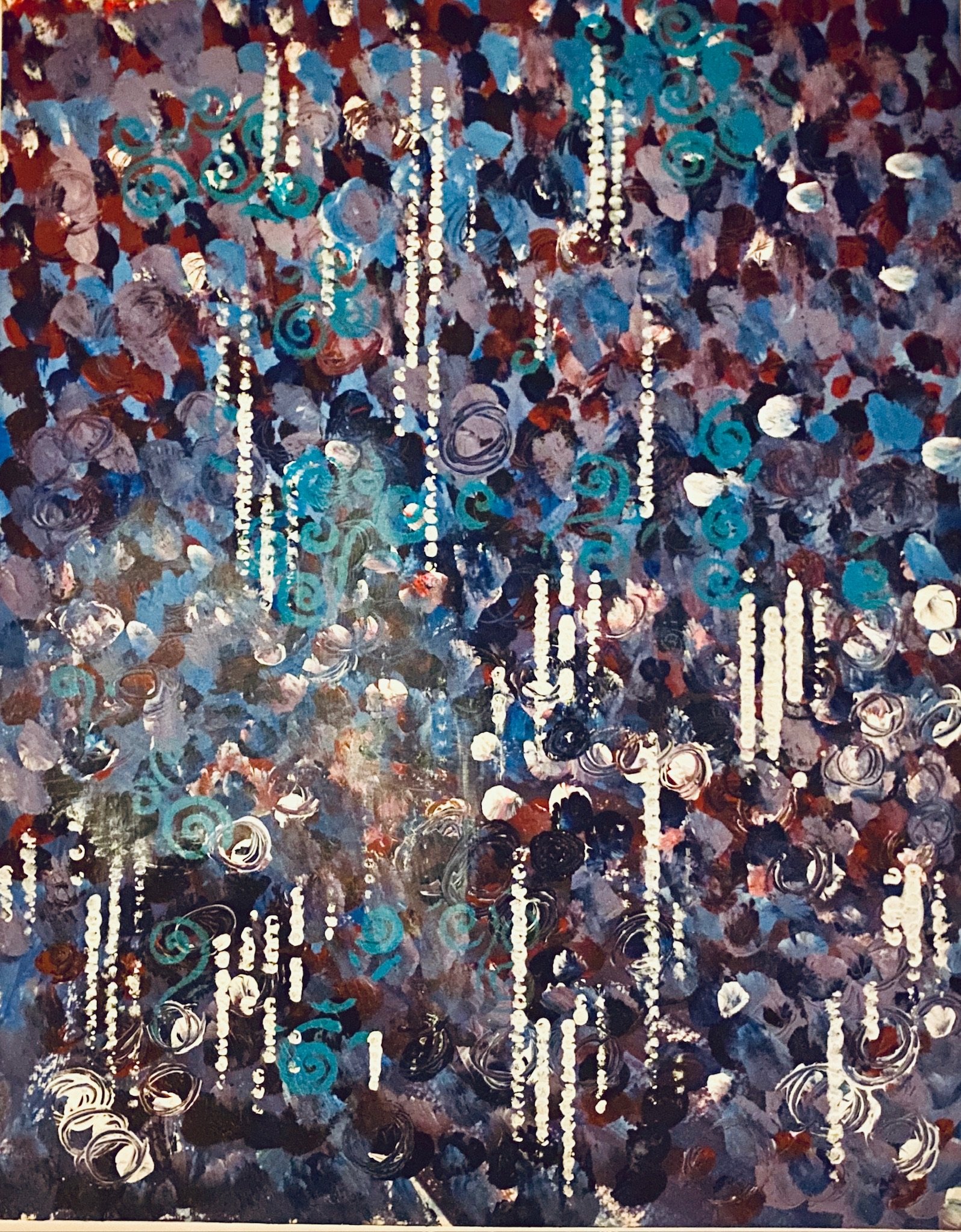  Untitled  
Acrylic on board