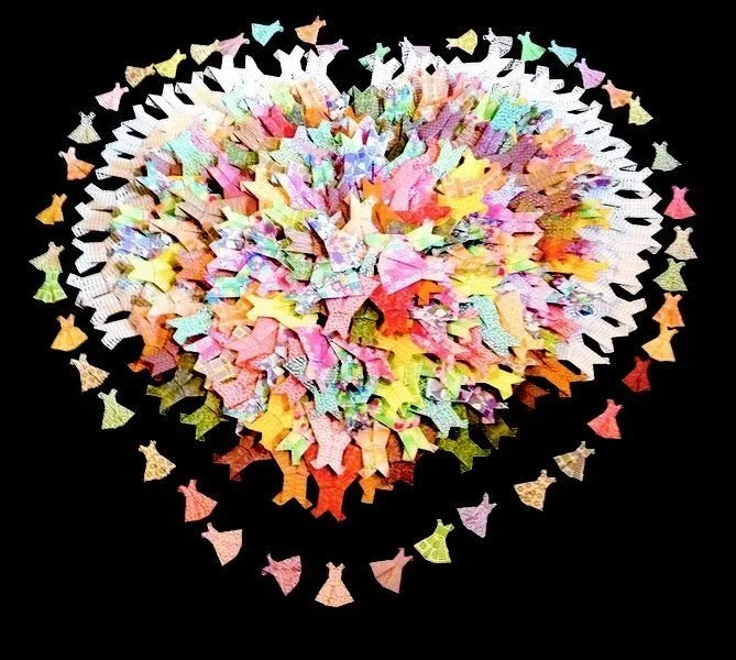  For the Girls Chibok School kidnapping  
Origami dresses