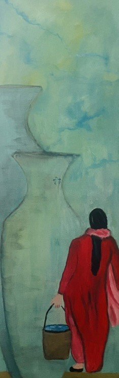  To the Well  
Acrylic on canvas