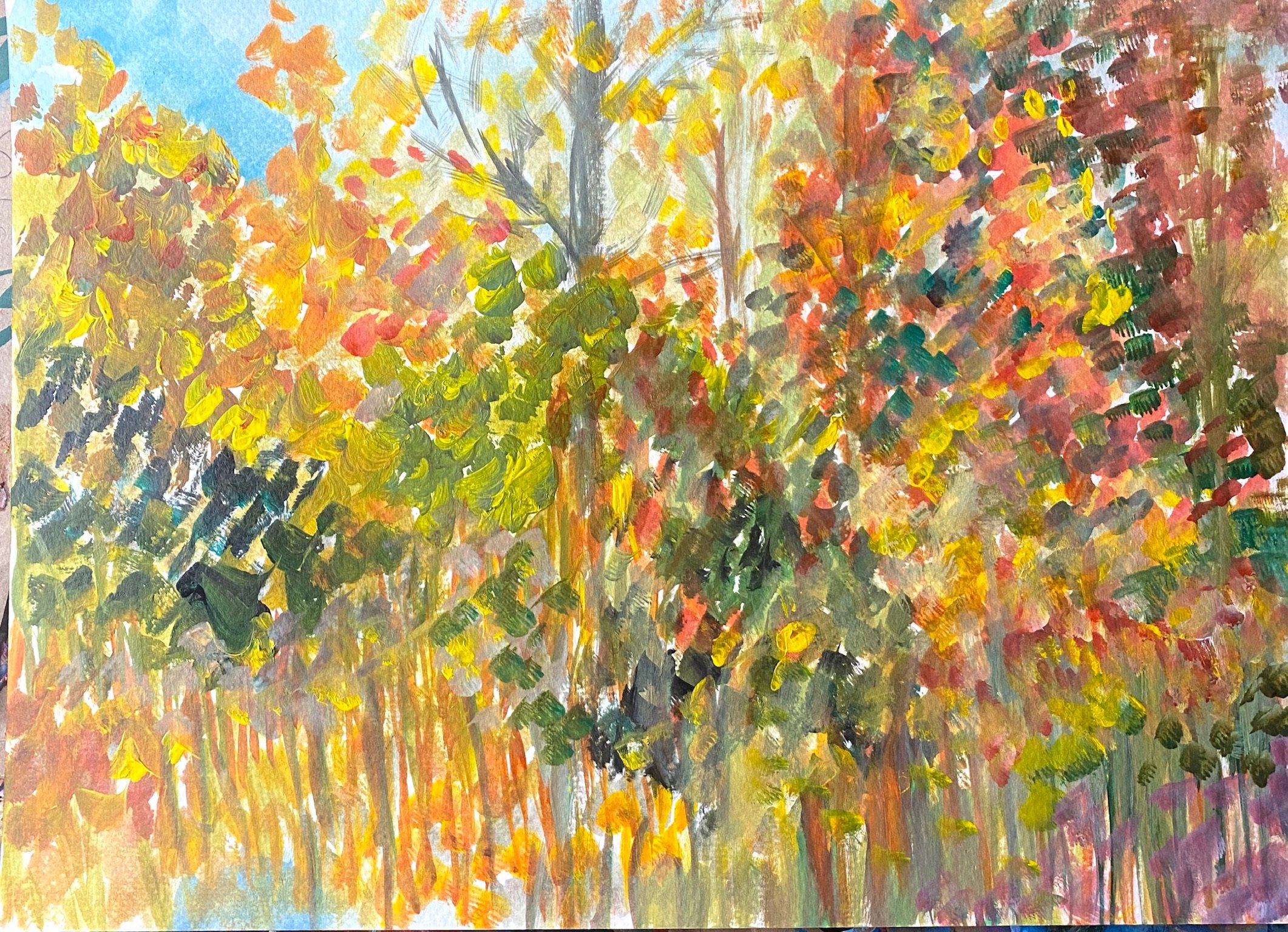  Autumn  
Watercolors on paper