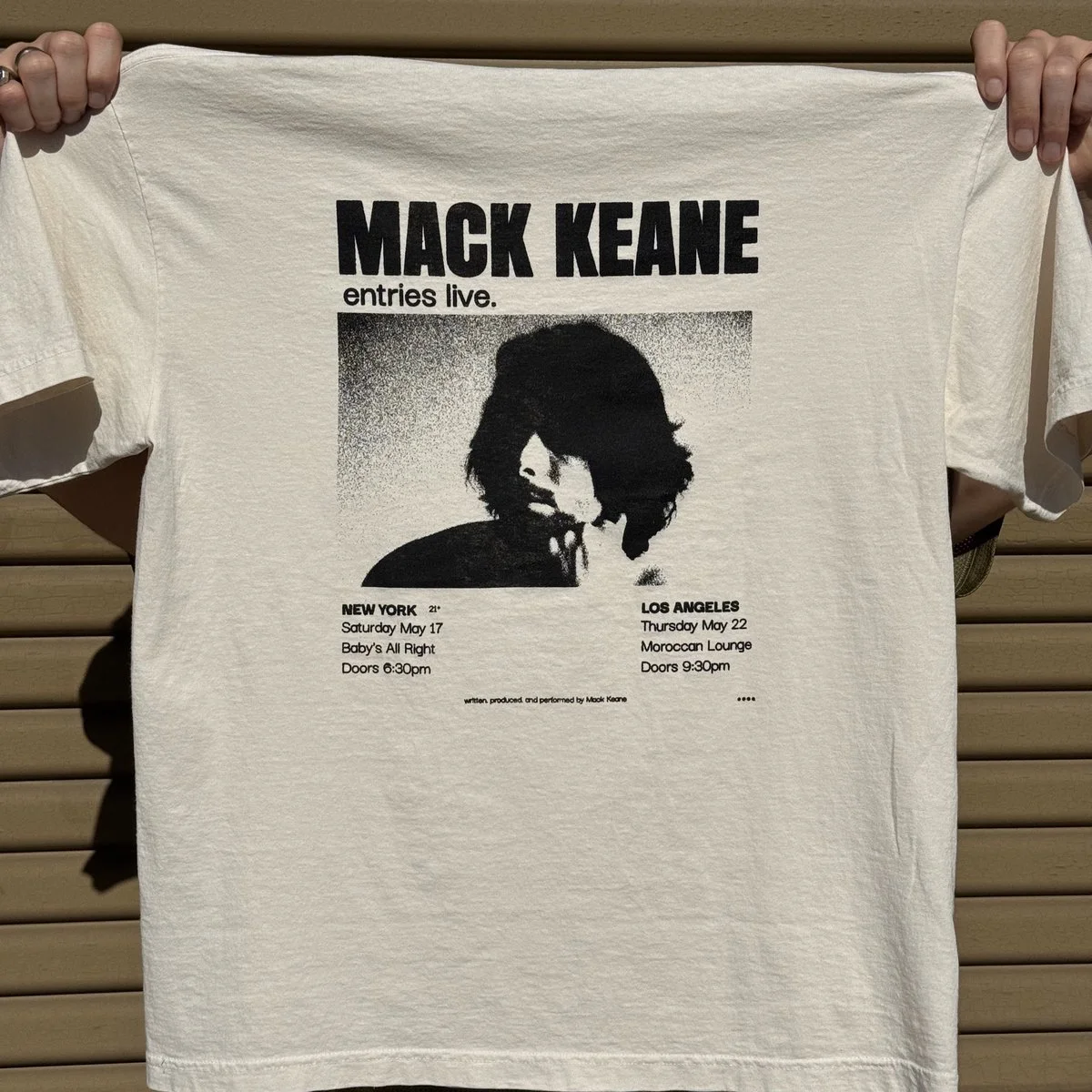 Mack Keane Tour Tee