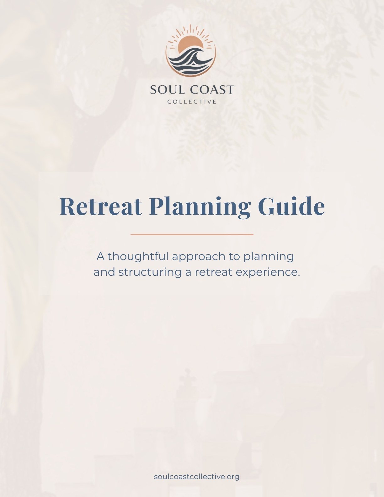 Cover of the Soul Coast Collective Retreat Planning Guide