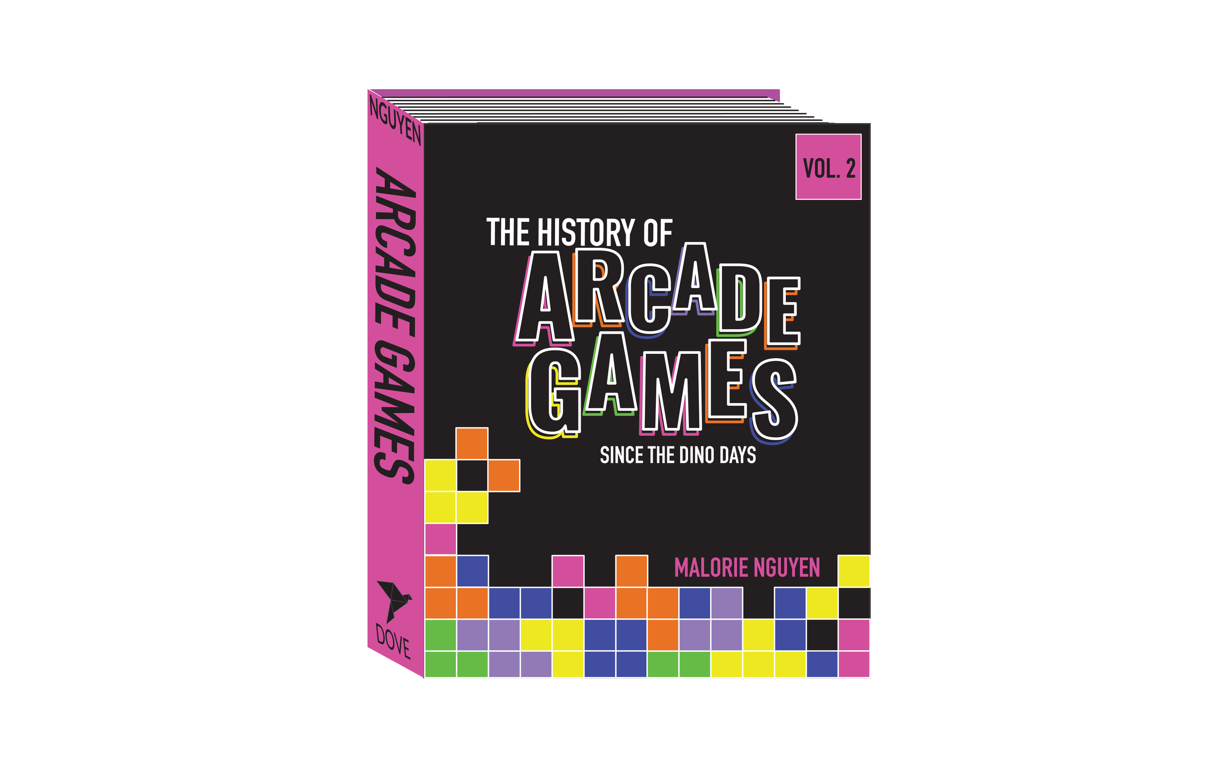 The History of  Arcade Games Book Cover | 2024
