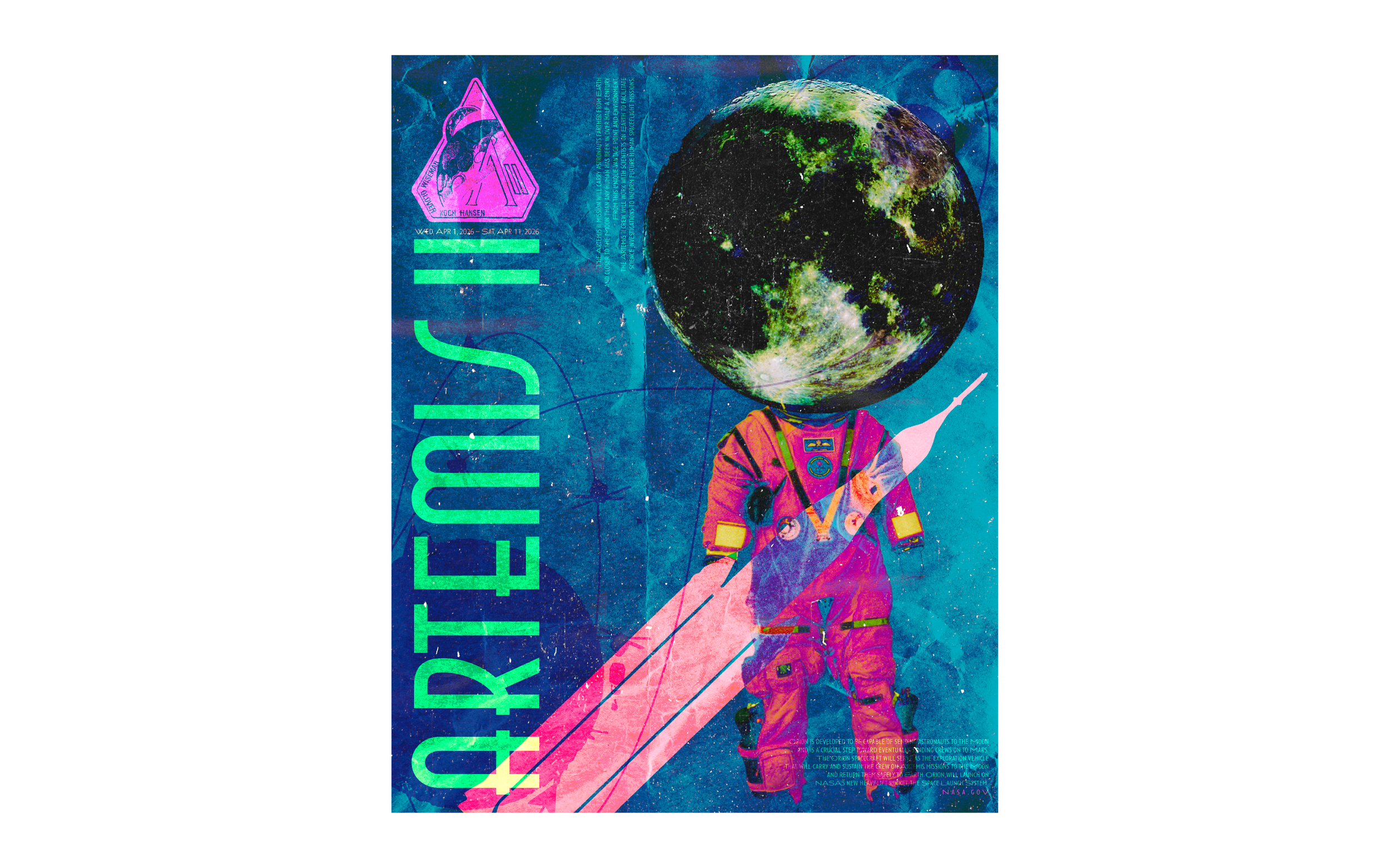 NASA Artemis II Poster | 2026