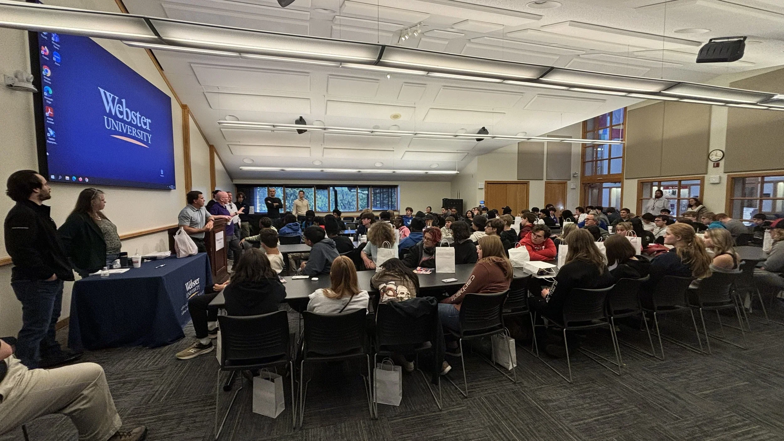 Webster University Hosts Cyber Careers Workshop For Area High School Students