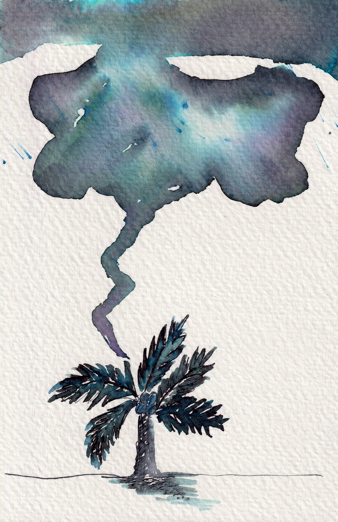 STRIKE : an illustrated meditation on conduction by Teodora Nicolae | The Gallery | teodoranicolae.com | words + artwork © 2026